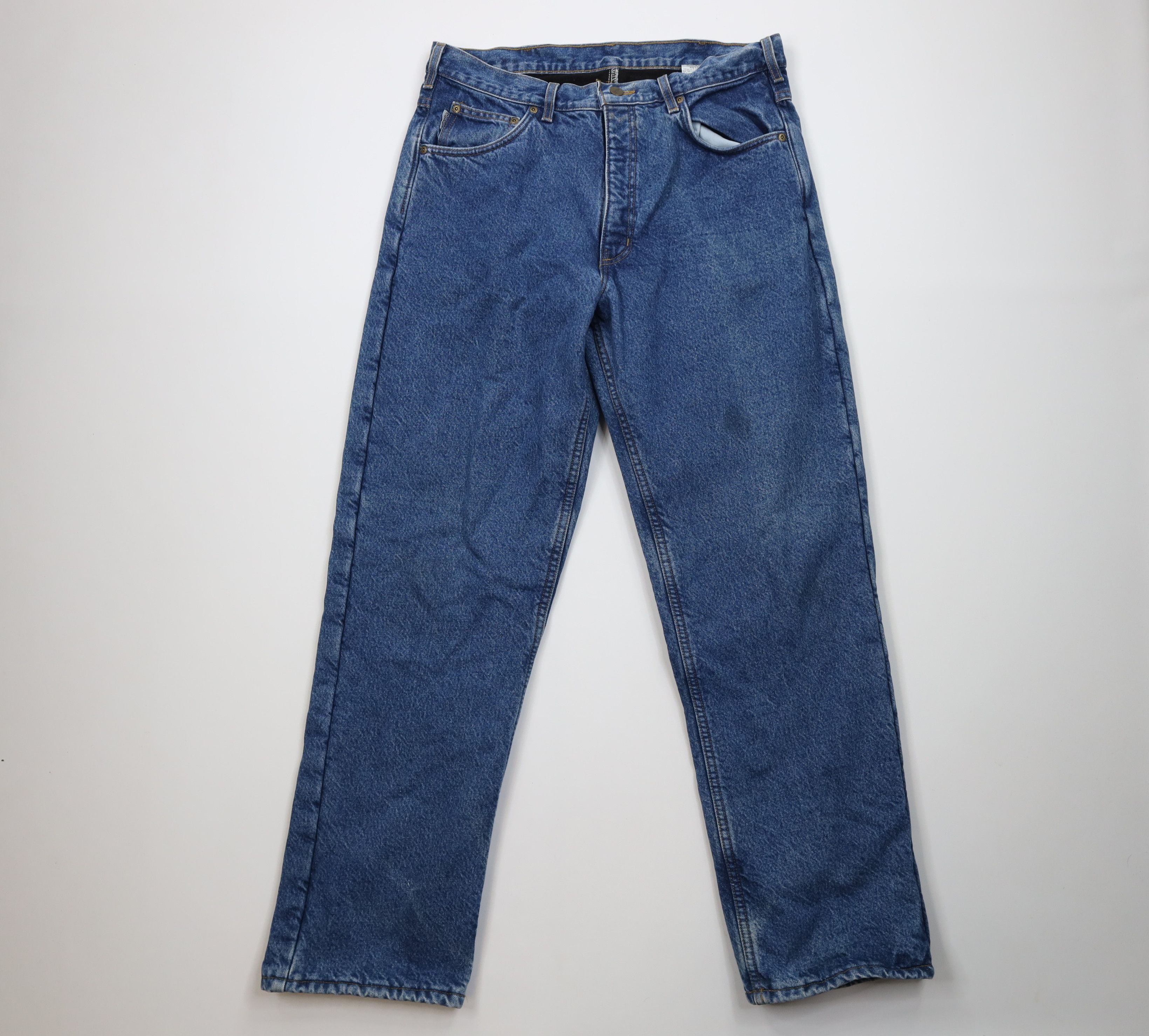 Carhartt Vintage Carhartt Heavy Fleece Lined Straight Leg Jeans USA Size US 34 / EU 50 - 2 Thumbnail