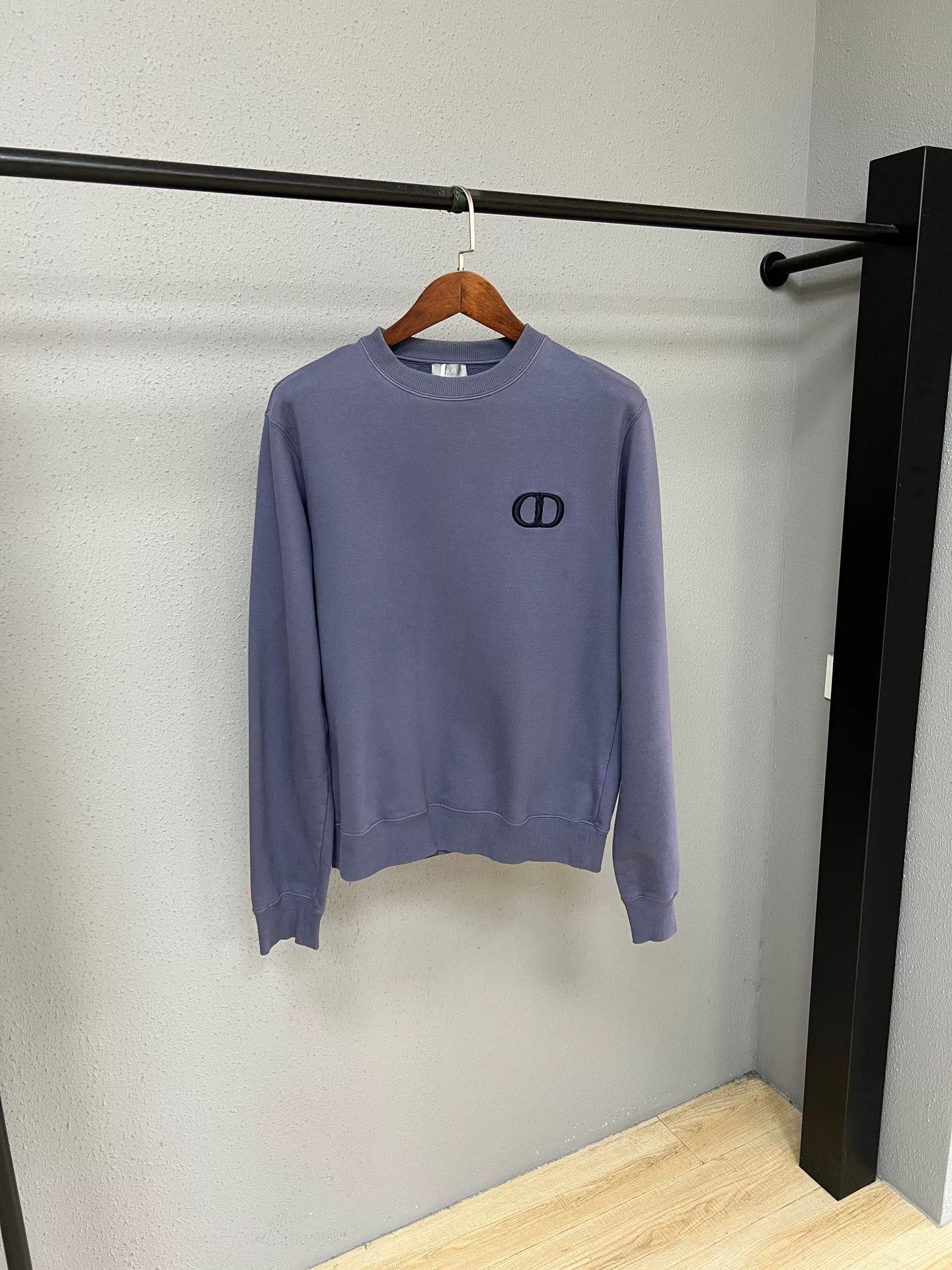 Dior dior cd sweatshirt in purple size l Size US L / EU 52-54 / 3 - 1 Thumbnail