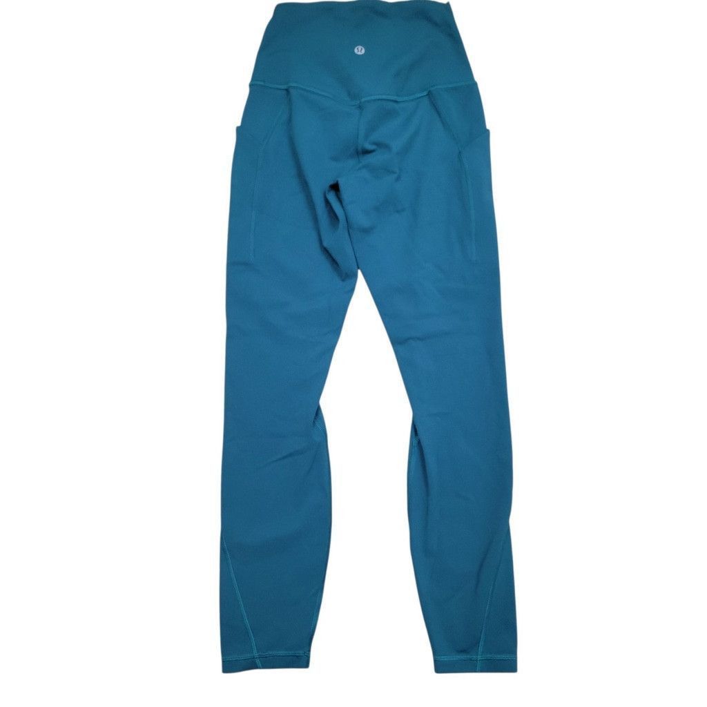 Lululemon LULULEMON Womens DOUBLE DAY Tight 28" Dark Uniform Blue Run Size 27" / US 4 / IT 40 - 7 Thumbnail