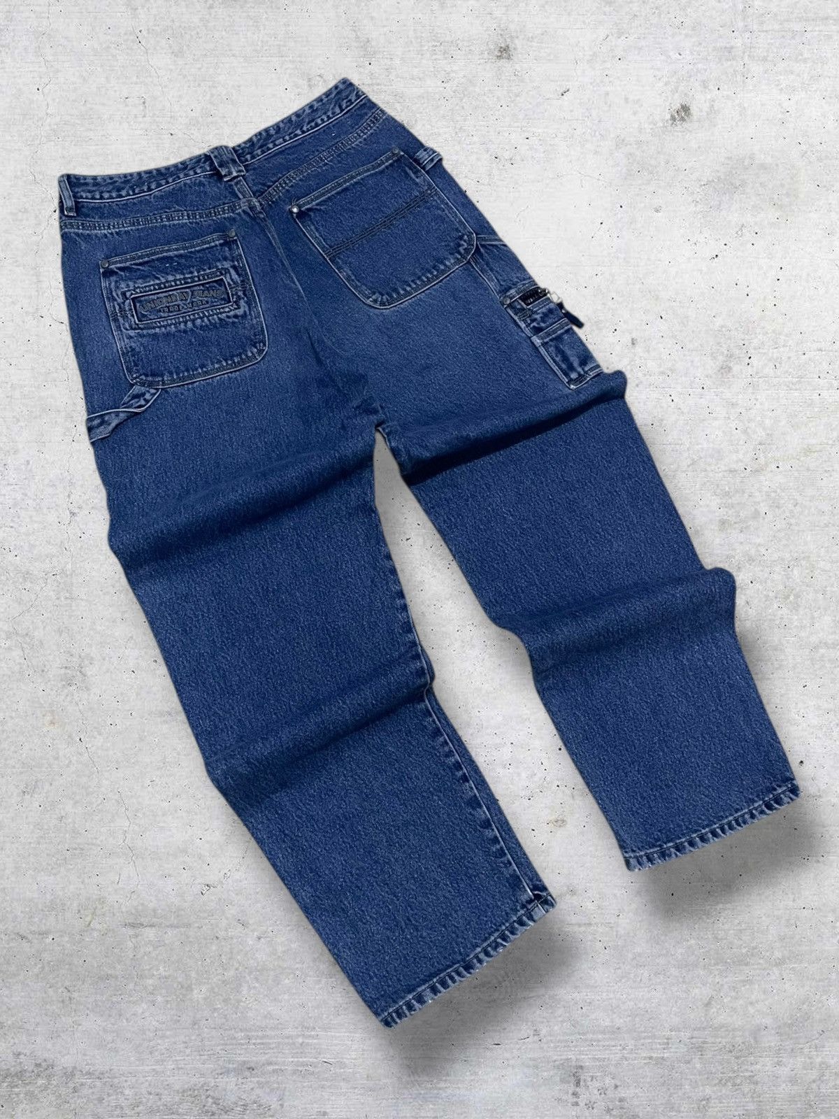 Japanese Brand VINTAGE UNION BAY JAPAN DESIGNER 90S CARPENTER BAGGY DENIM Size US 30 / EU 46 - 10 Thumbnail
