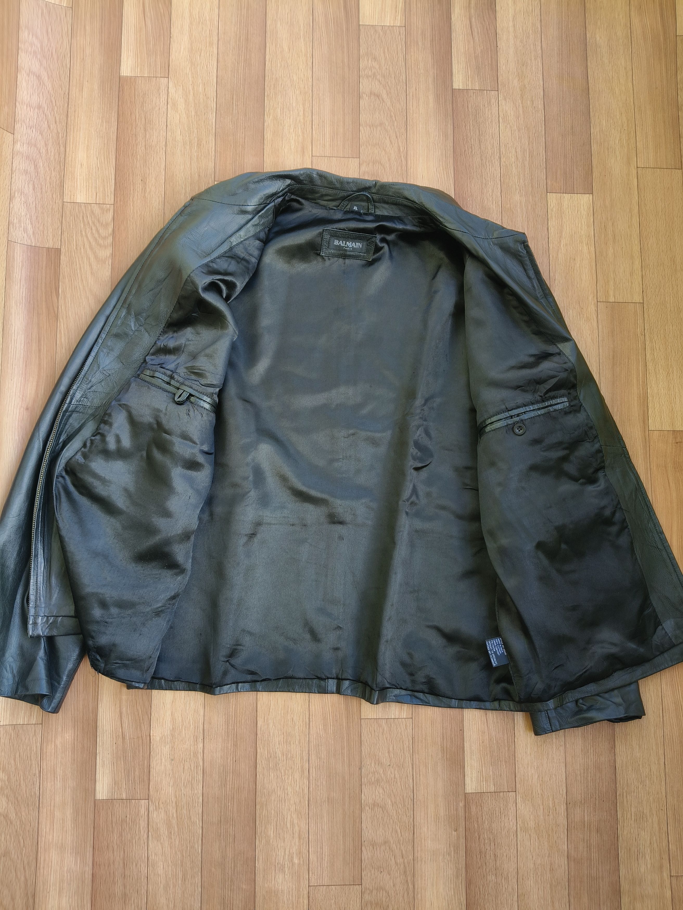 Balmain Balmain leather jacket Size US XL / EU 56 / 4 - 7 Thumbnail