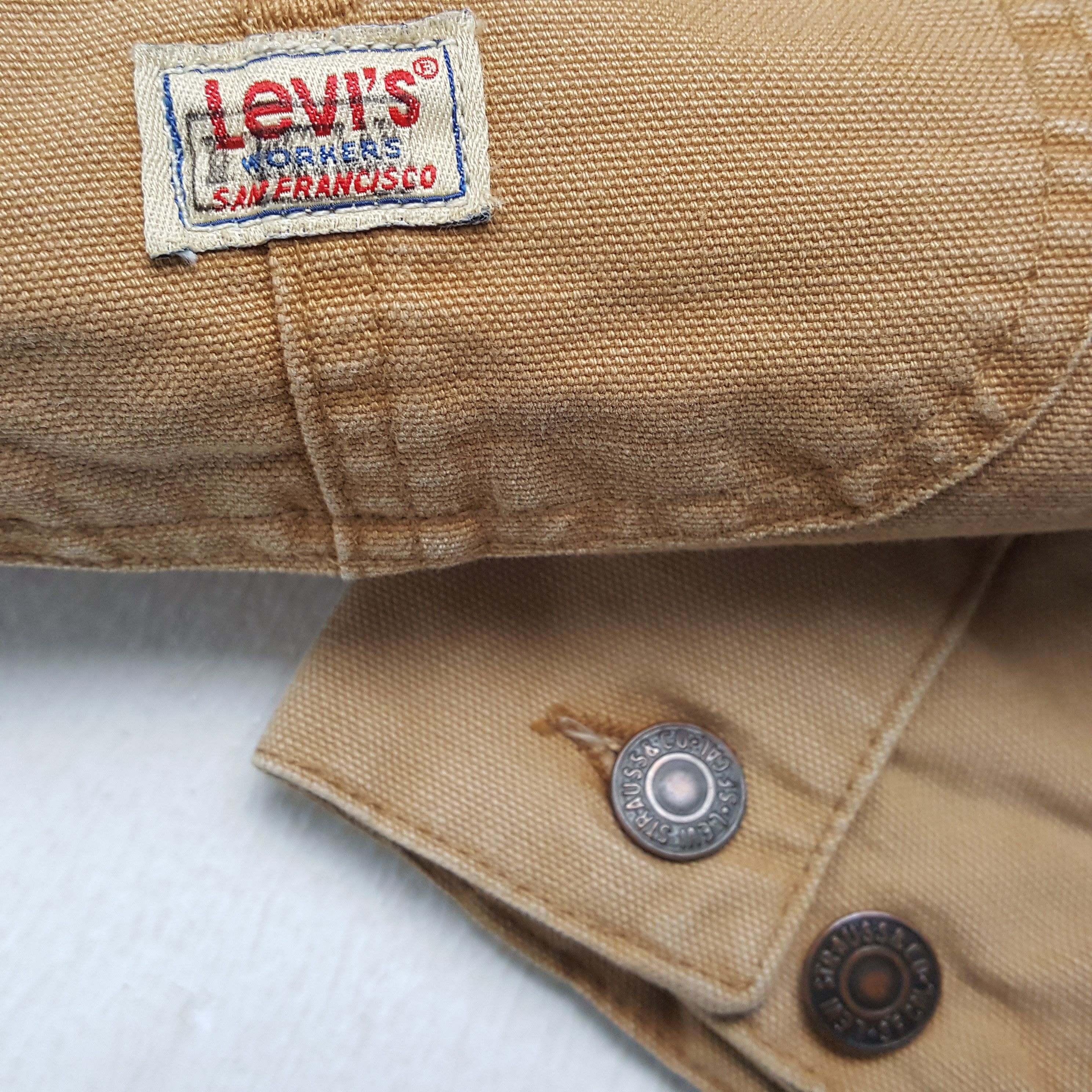 Levi's × Vintage Vintage LEVI'S American Style Work wear Jacket Size US XL / EU 56 / 4 - 8 Thumbnail