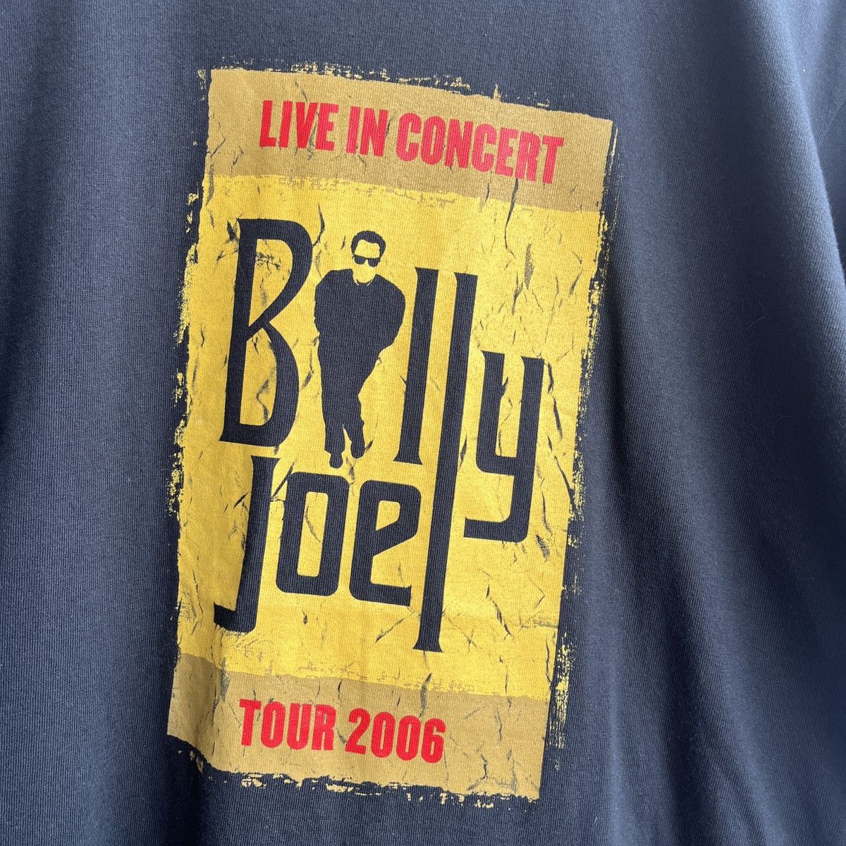 Band Tees VINTAGE COPYRIGHT 2006 BILLY JOEL LIVE IN CONCERT TOUR 2006 Size US L / EU 52-54 / 3 - 9 Thumbnail