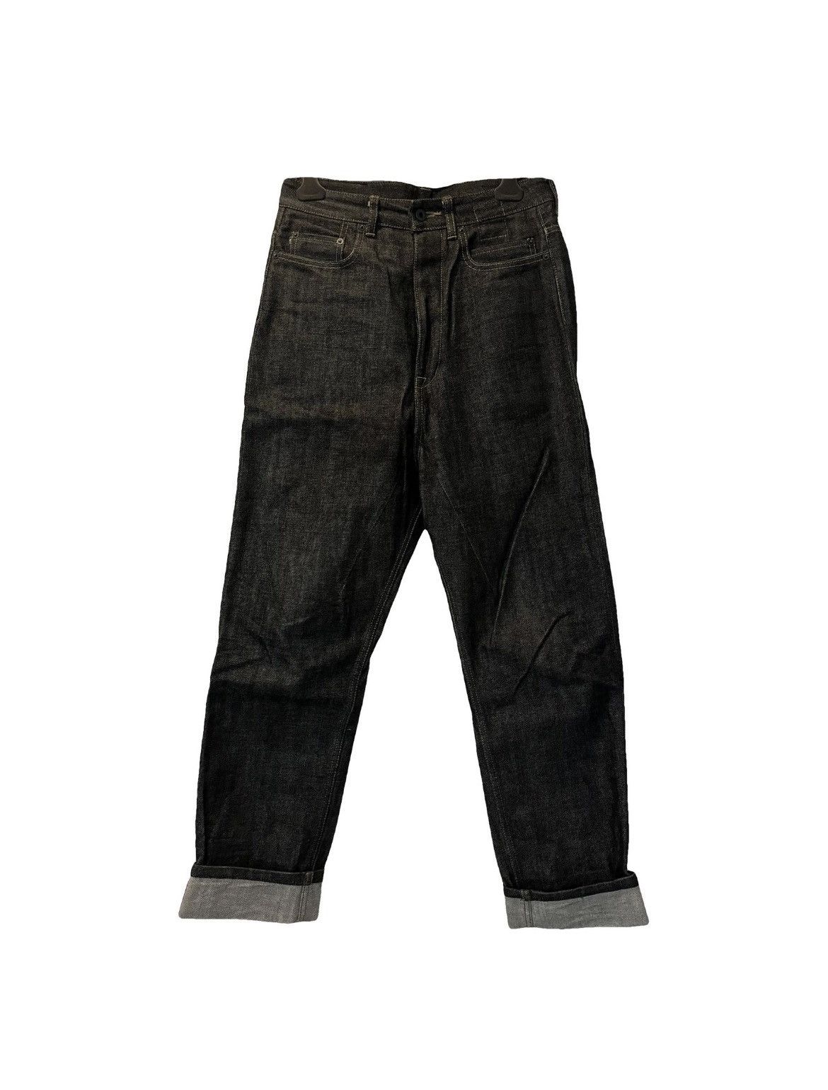 Rick Owens Collapse cut runway selvedge jeans Size US 29 - 2 Thumbnail