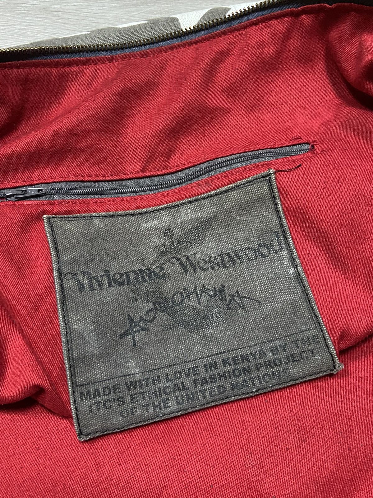 Vivienne Westwood Vivienne Westwood RARE anglomania check tote handle bag Size ONE SIZE - 7 Thumbnail