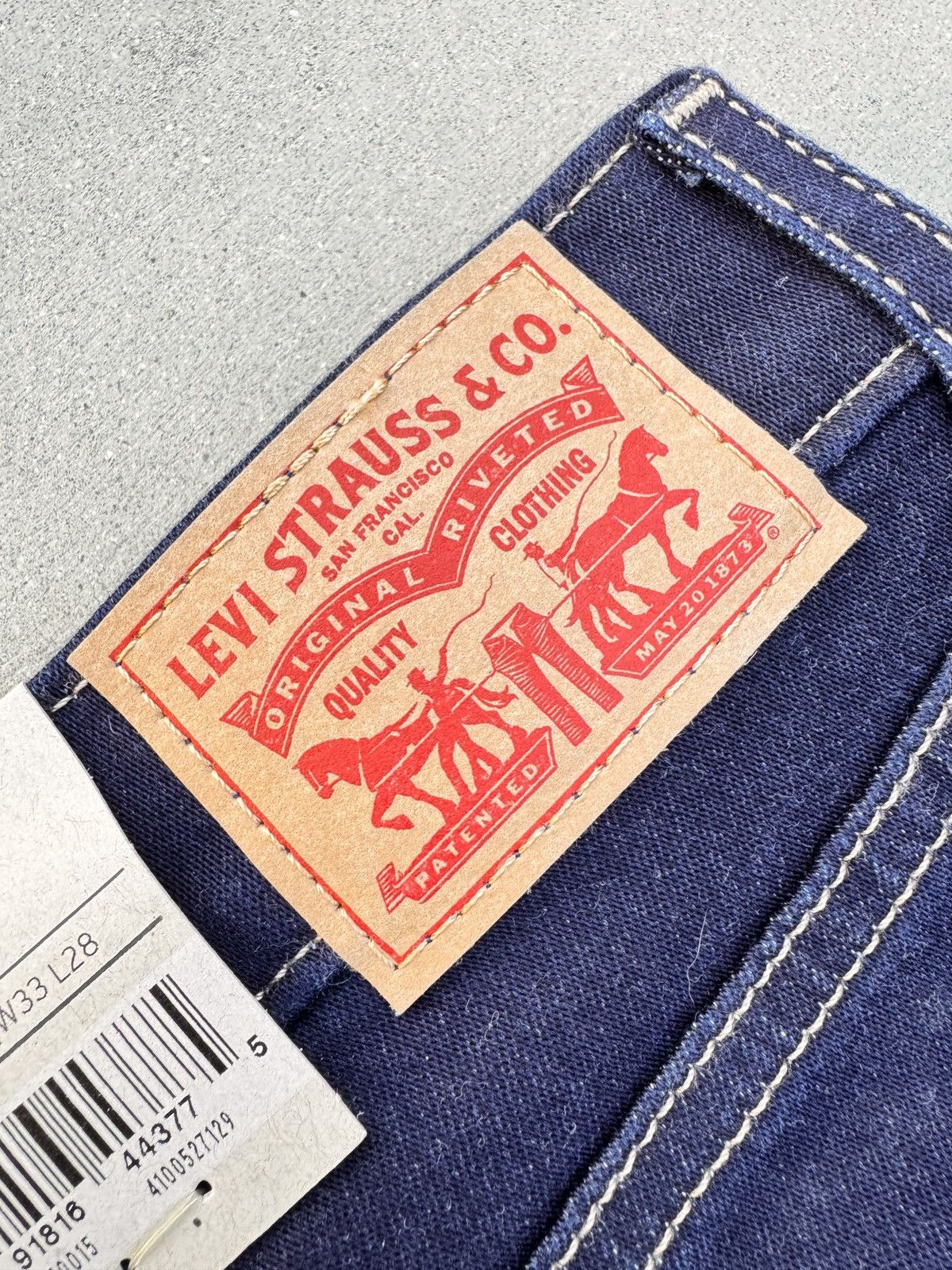 Levi's × Levi's Vintage Clothing × Vintage Levi’s 720 High-Rise Super Skinny Jeans – Brand New with Tag Size 33" - 5 Thumbnail