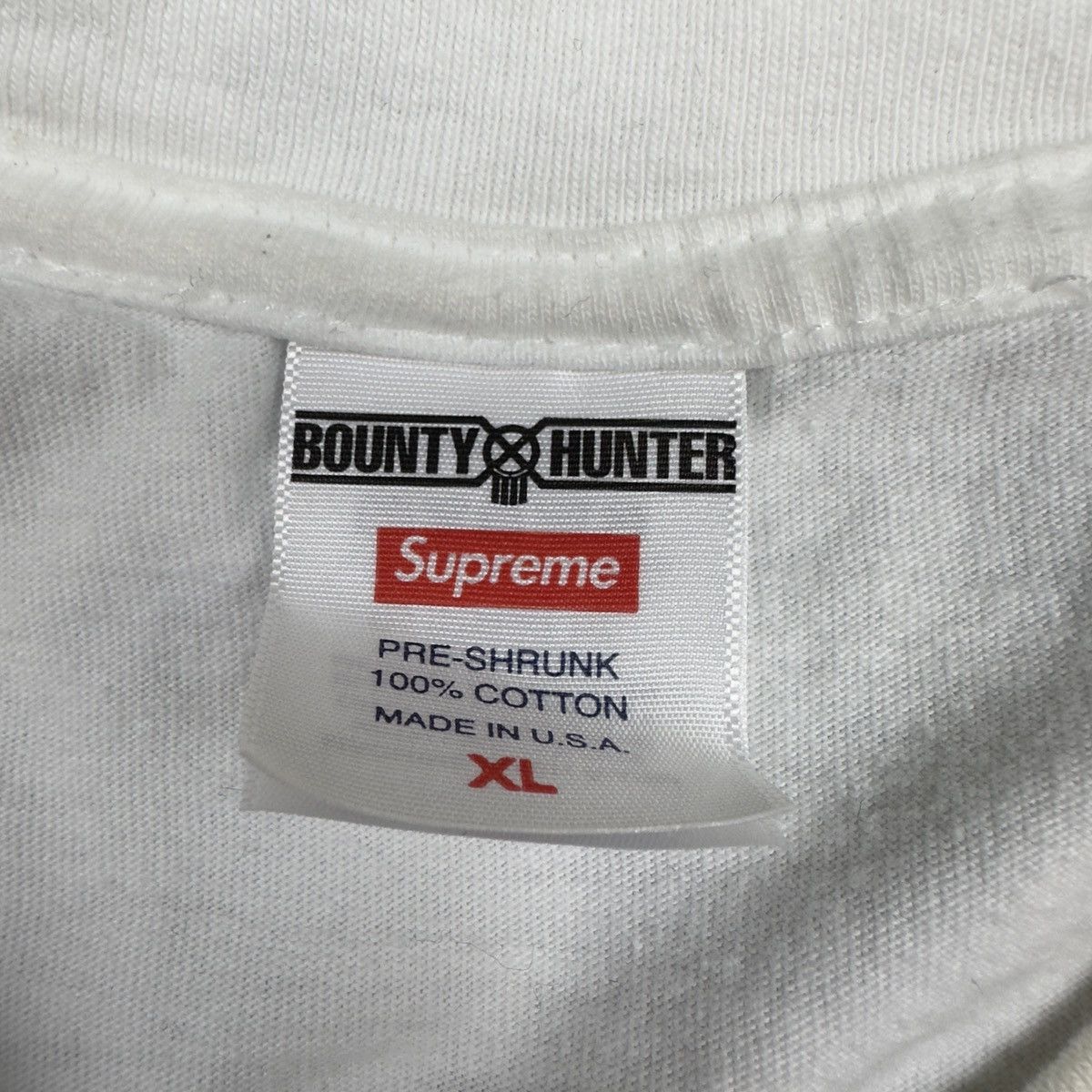 Bounty Hunter × Supreme Supreme/Bounty Hunter Men WhiteT-Shirt Size US XL / EU 56 / 4 - 6 Thumbnail