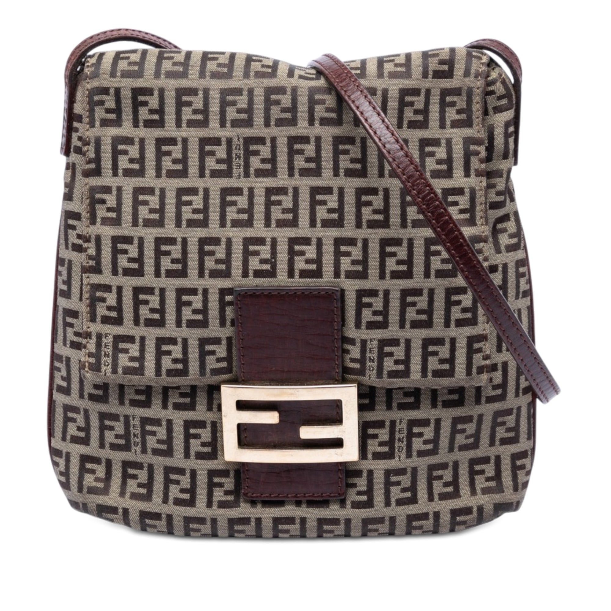 Fendi Zucchino Canvas Crossbody Size ONE SIZE - 1 Thumbnail