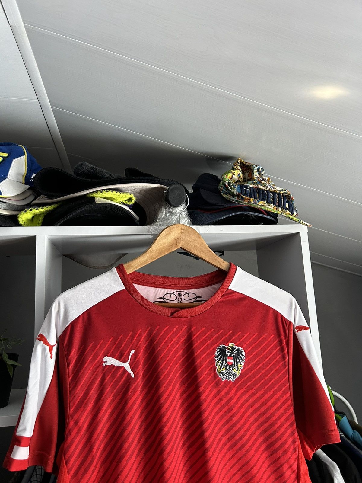 Puma Austria 2016-17 puma soccer jersey shirt Size US L / EU 52-54 / 3 - 2 Thumbnail