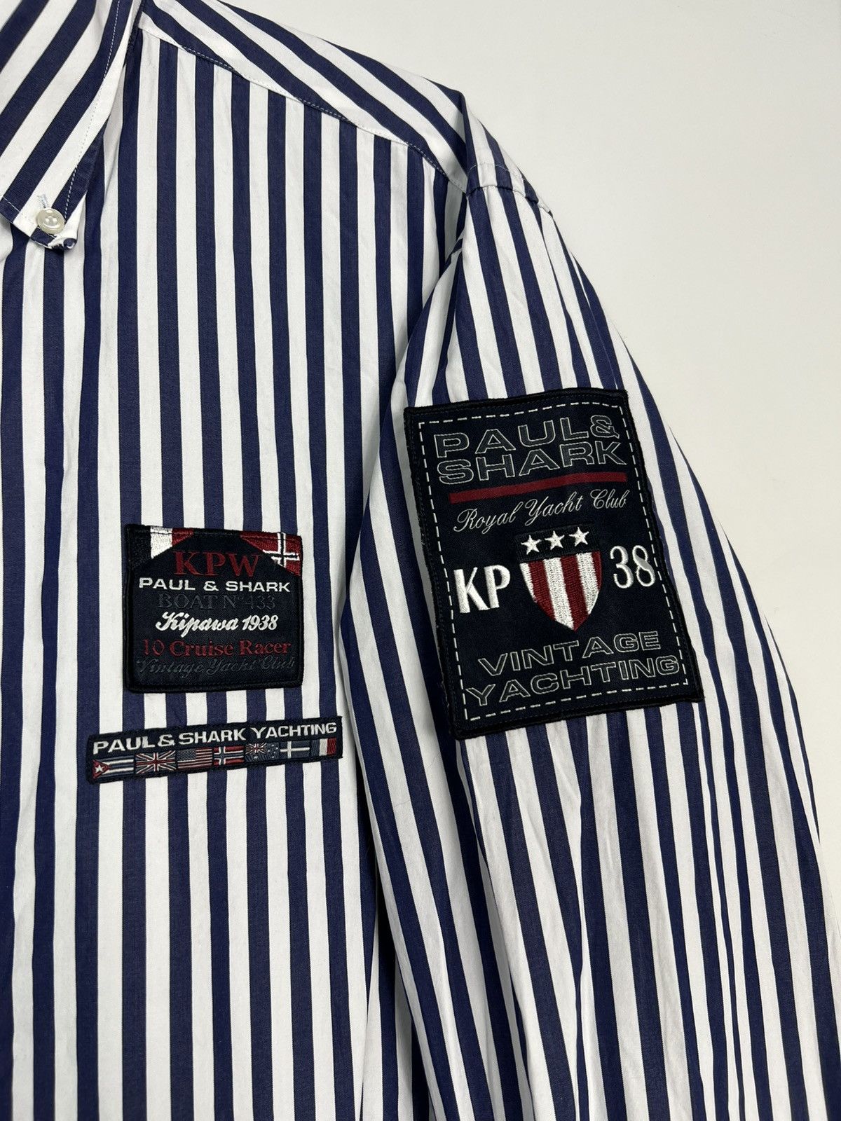 Paul & Shark Shirt Paul & Shark Yachting Oslo Patch Size US XL / EU 56 / 4 - 4 Thumbnail
