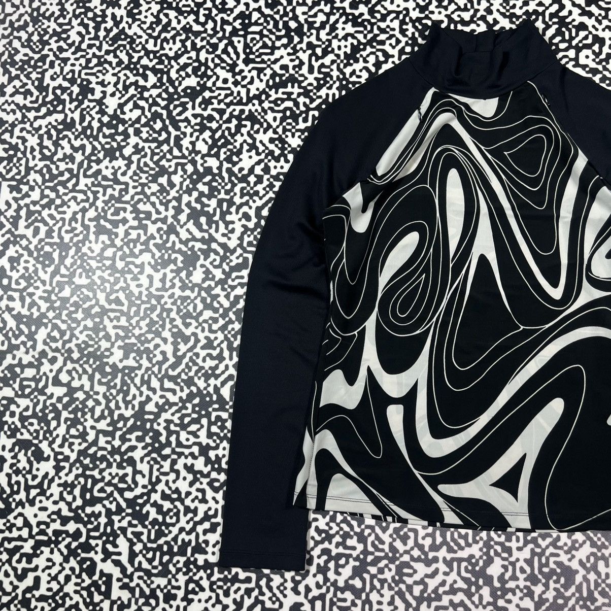 Japanese Brand Vintage Y2K Japanese Abstract Print Retro Style Longsleeve Size M / US 6-8 / IT 42-44 - 4 Thumbnail