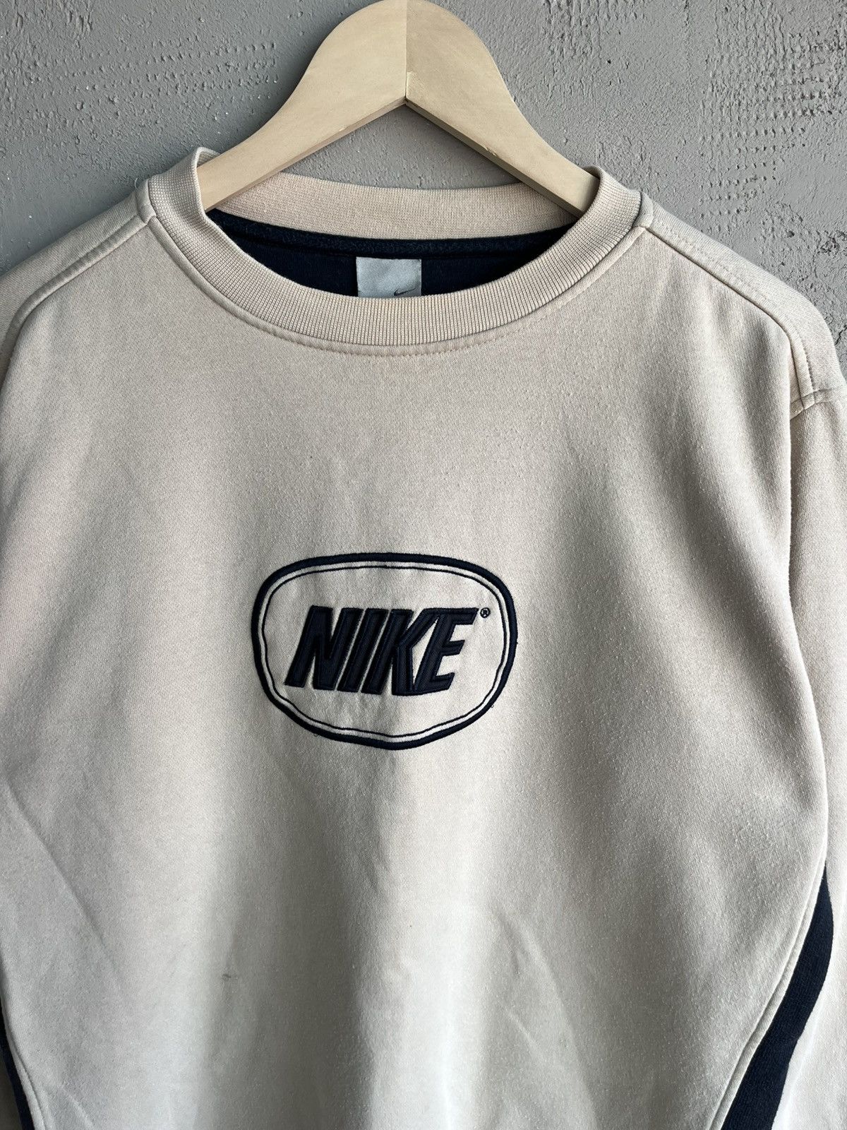 Nike × Vintage Nike y2k Vintage Swoosh Center Logo Ninja Sweatshirt Size US M / EU 48-50 / 2 - 2 Thumbnail
