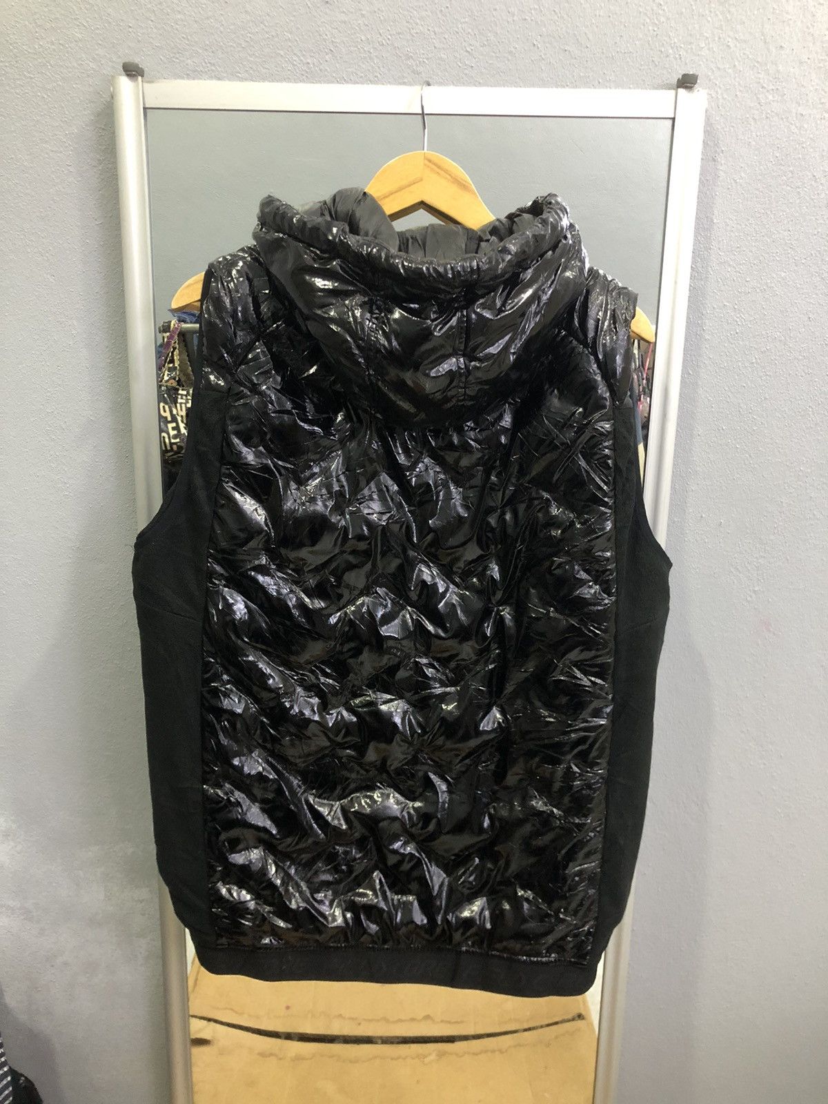 Japanese Brand Japan Field Core Gloss Puffer Vest Hybrid Jacket Size US XL / EU 56 / 4 - 18 Thumbnail