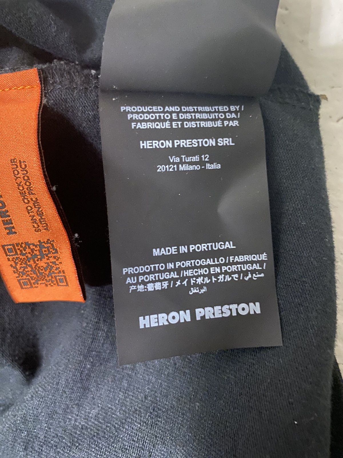 Heron Preston Heron Preston graphic t-shirt Size US M / EU 48-50 / 2 - 12 Thumbnail