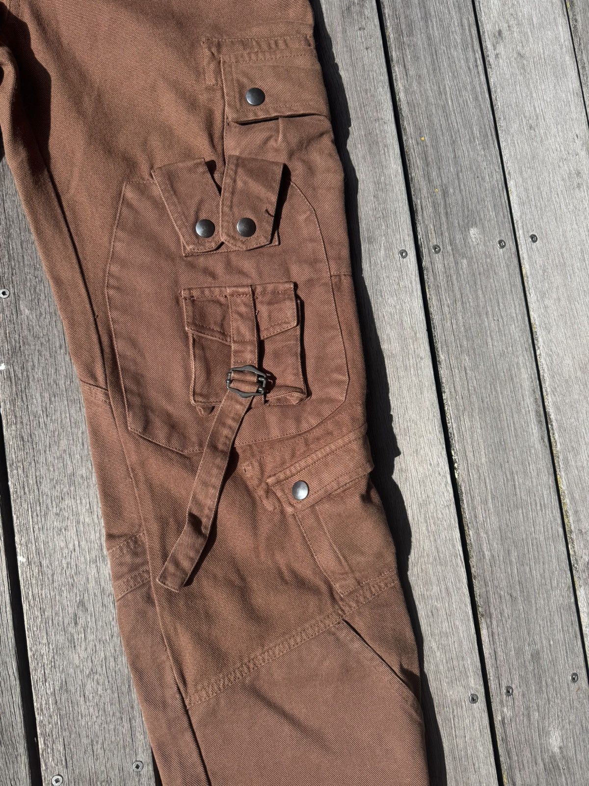 Sangiev Sangiev Reconstructed Cargo Pants Size US 32 / EU 48 - 4 Thumbnail