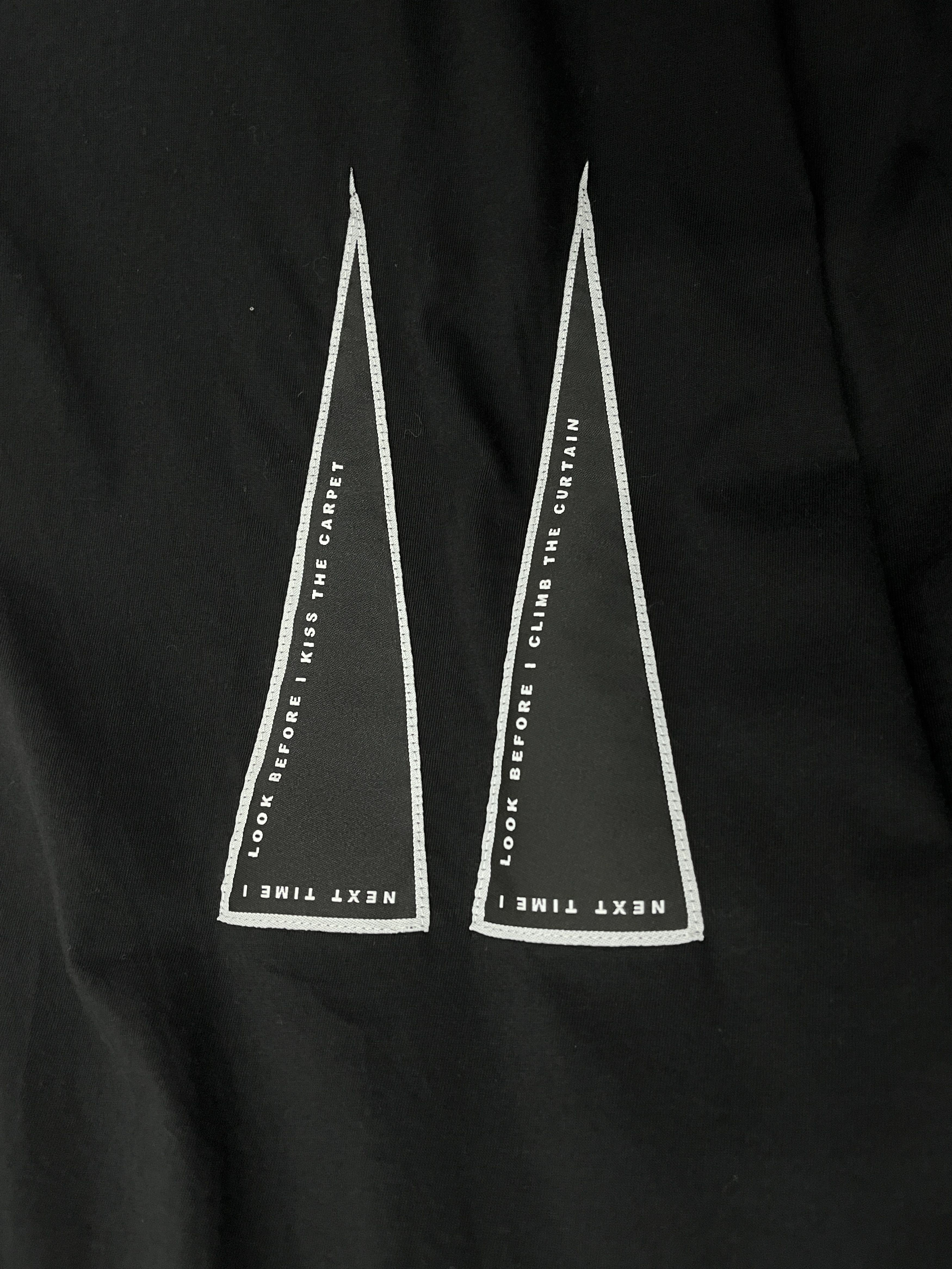 Rick Owens Drkshdw Rick Owens Drkshdw Black Tarp Tee Size US XL / EU 56 / 4 - 3 Thumbnail
