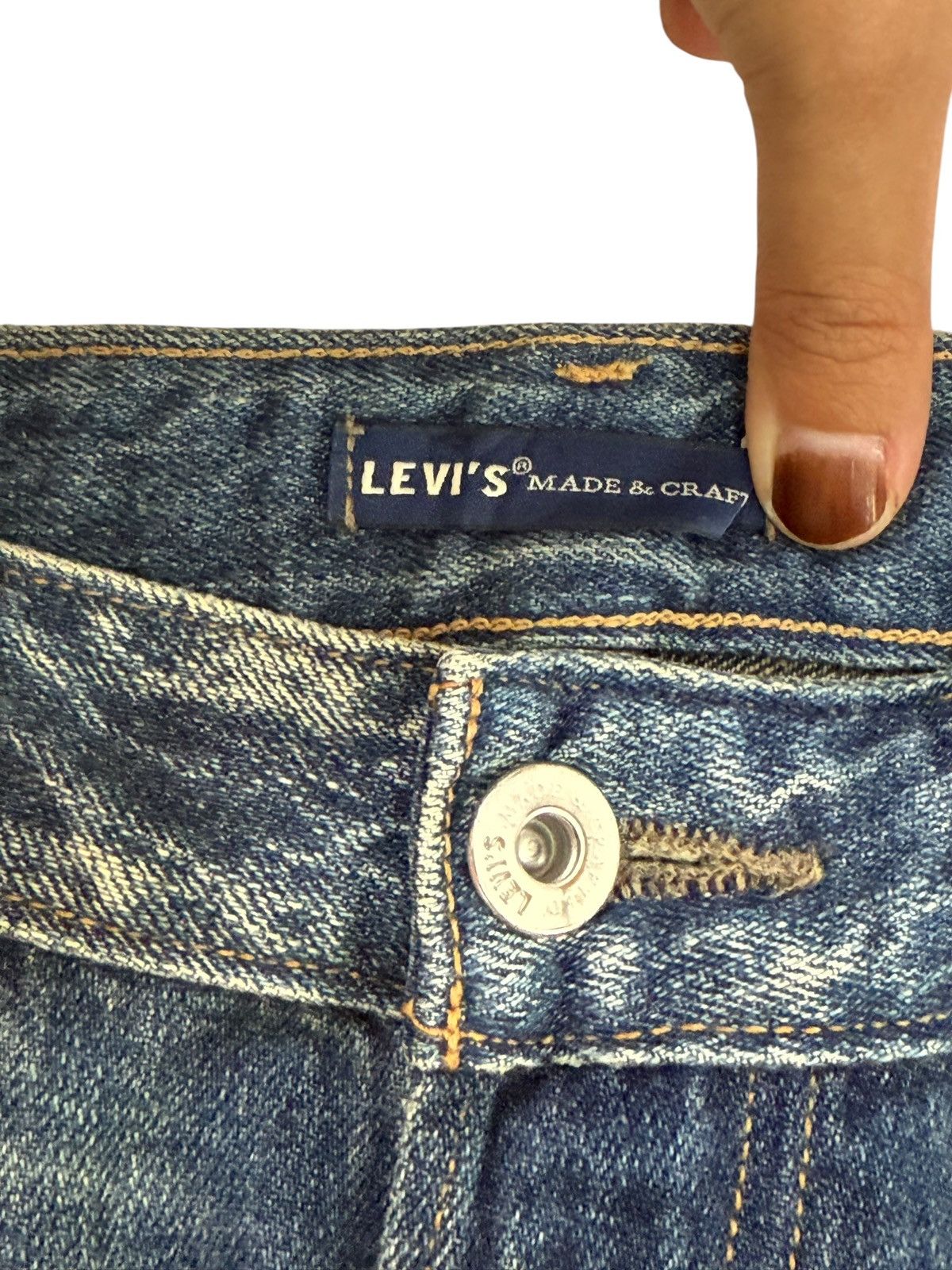 Levi's Vintage Clothing Vintage Levis Made & Crafted Japan Selvedge Denim Jeans Size US 28 / EU 44 - 6 Thumbnail