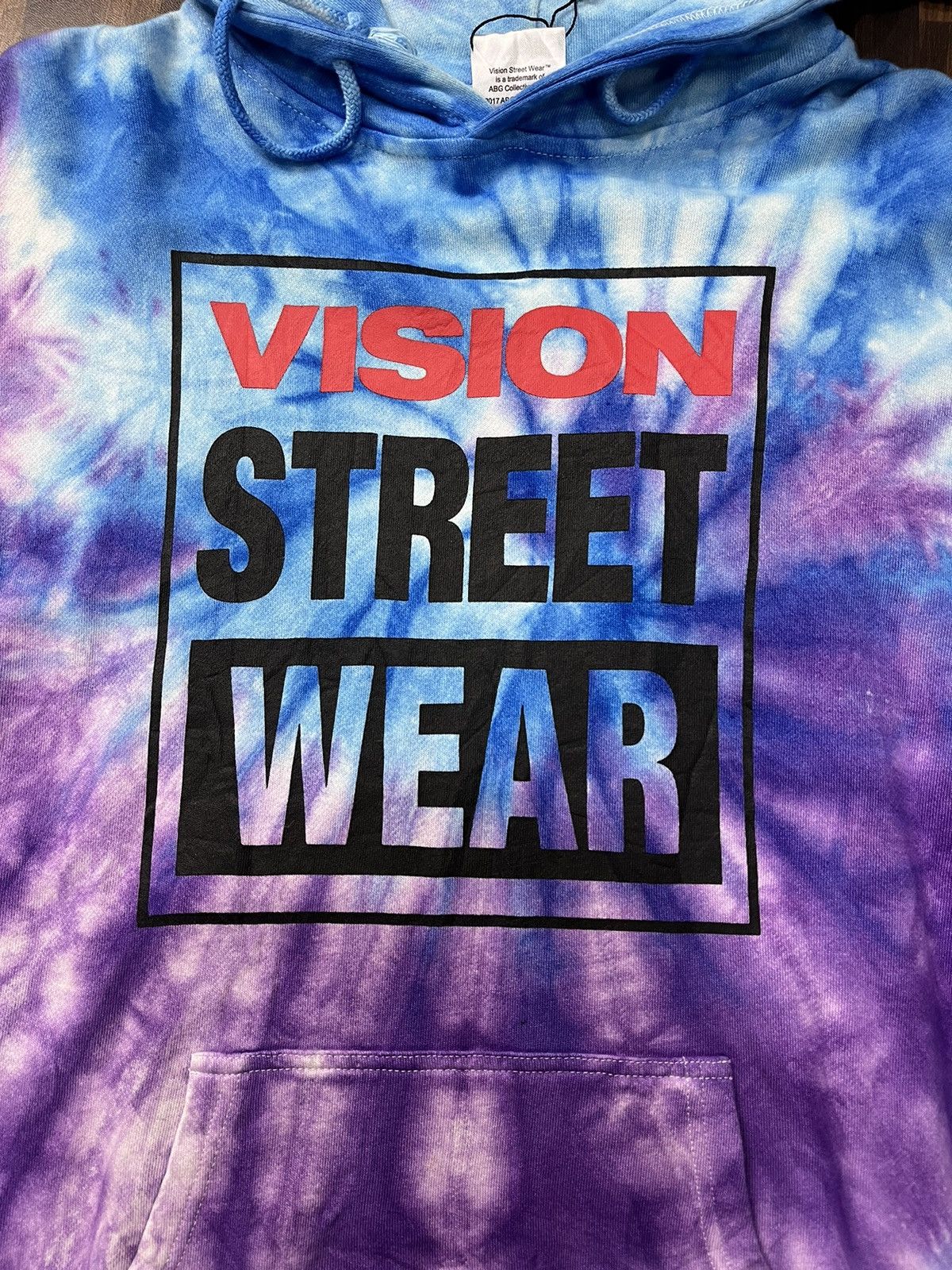 Vintage × Vision Streetwear Tie Dye Vision Streetwear Hoodie Size US M / EU 48-50 / 2 - 2 Thumbnail
