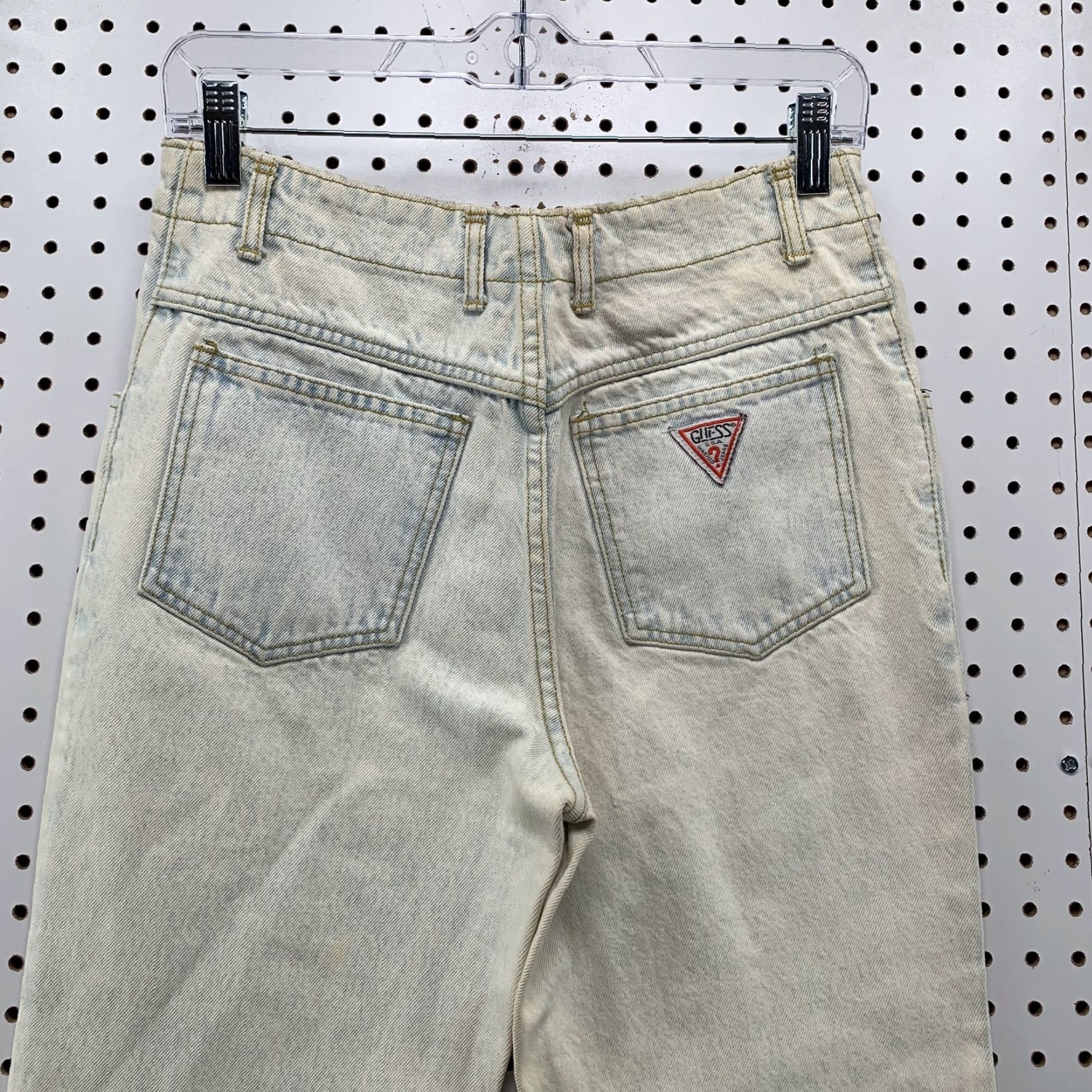 Guess VINTAGE 90s GUESS Denim Jeans Mens Size 30 Fits 29x28 Blue Tapered 5-Pocket USA Size US 30 / EU 46 - 4 Thumbnail