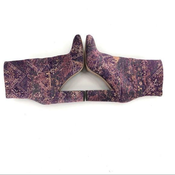 BCBGeneration BCBGeneration Retro 70s Ankle Booties Sz 7 Glam GoGo Purple Size US 7 / IT 37 - 5 Thumbnail