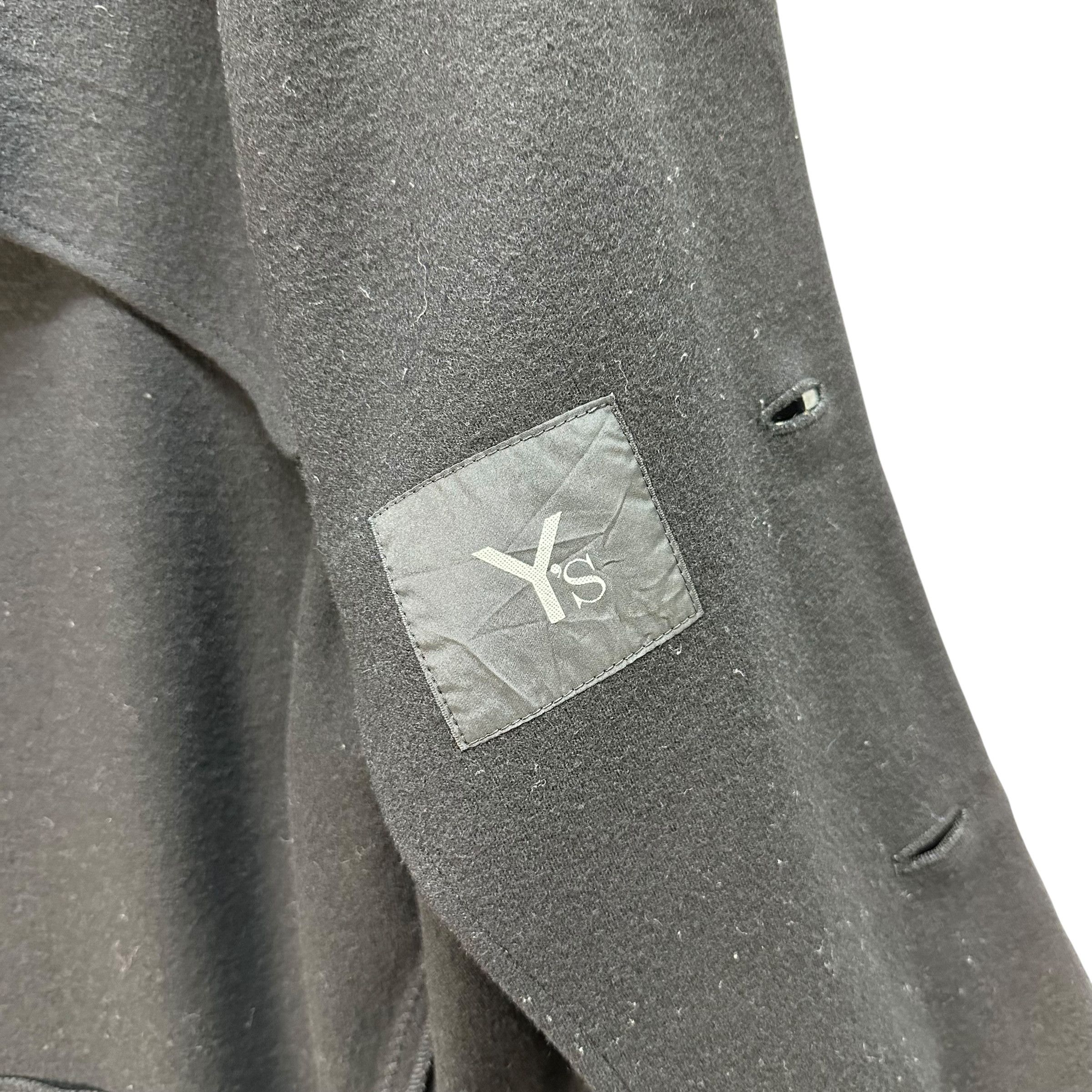 Y's Y's Yohji Yamamoto Collarless Button Wool Jacket #A78-1893 Size US S / EU 44-46 / 1 - 9 Thumbnail