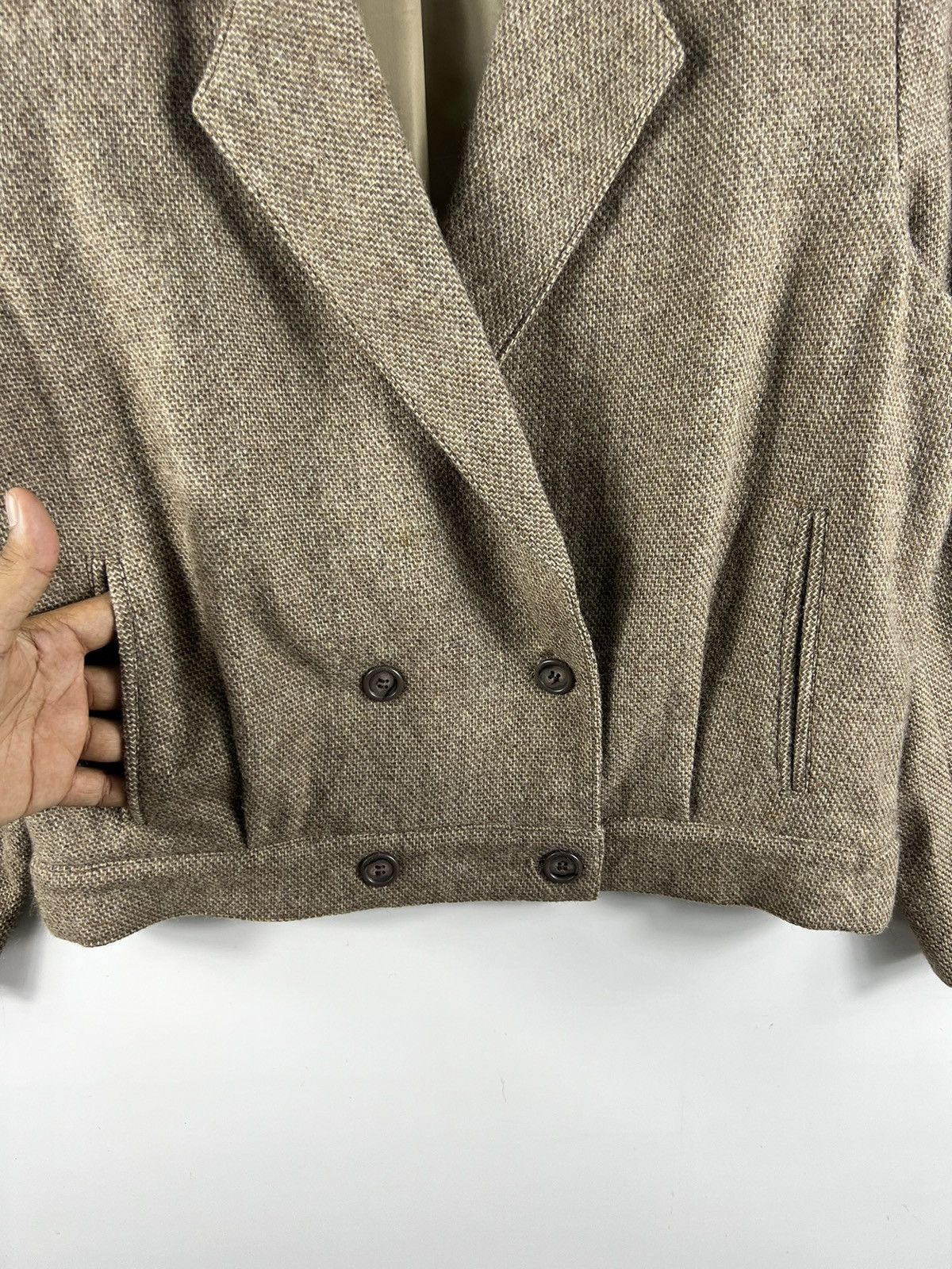 🔥 JM Jane More Onword Design Double Breasted Croped Jacket