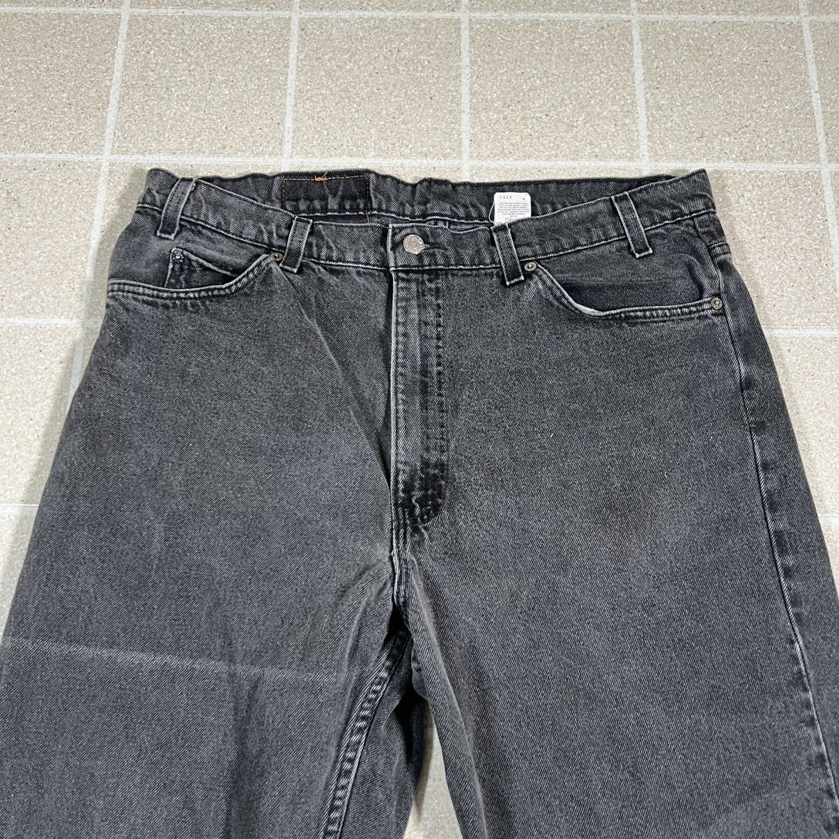 Levi's Vintage Levis Jeans 34x29 Black White Tab Made In USA Faded Size US 34 / EU 50 - 6 Thumbnail