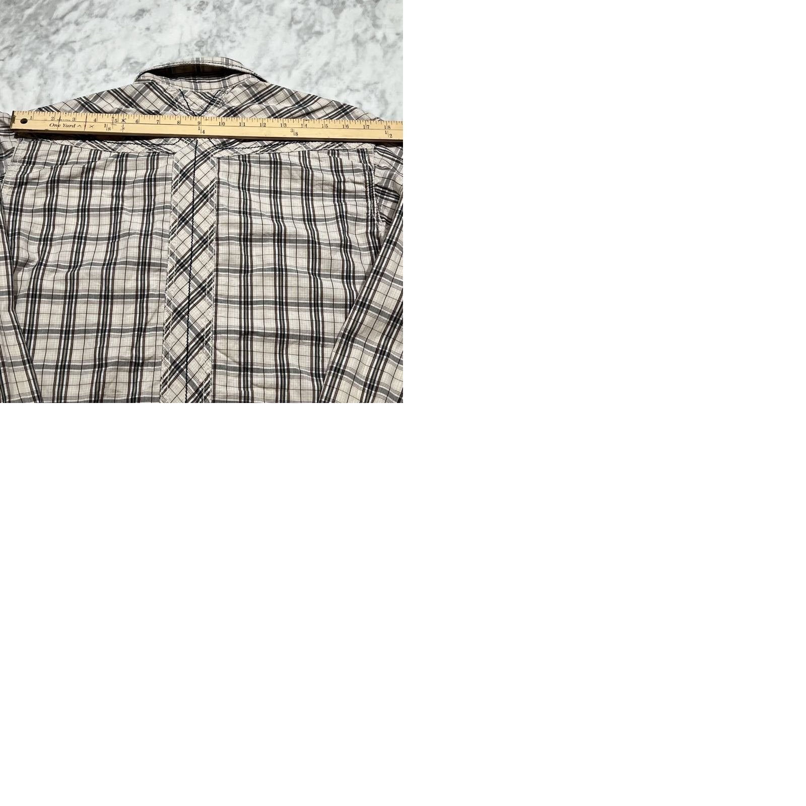 Ariat Ariat Retro Fit Shirt Mens Long Sleeve Pearl Snap Western Cowboy Rancher Plaid Multicolor Cotton Button-Up Yellowstone Regular Fit M Size US M / EU 48-50 / 2 - 9 Thumbnail