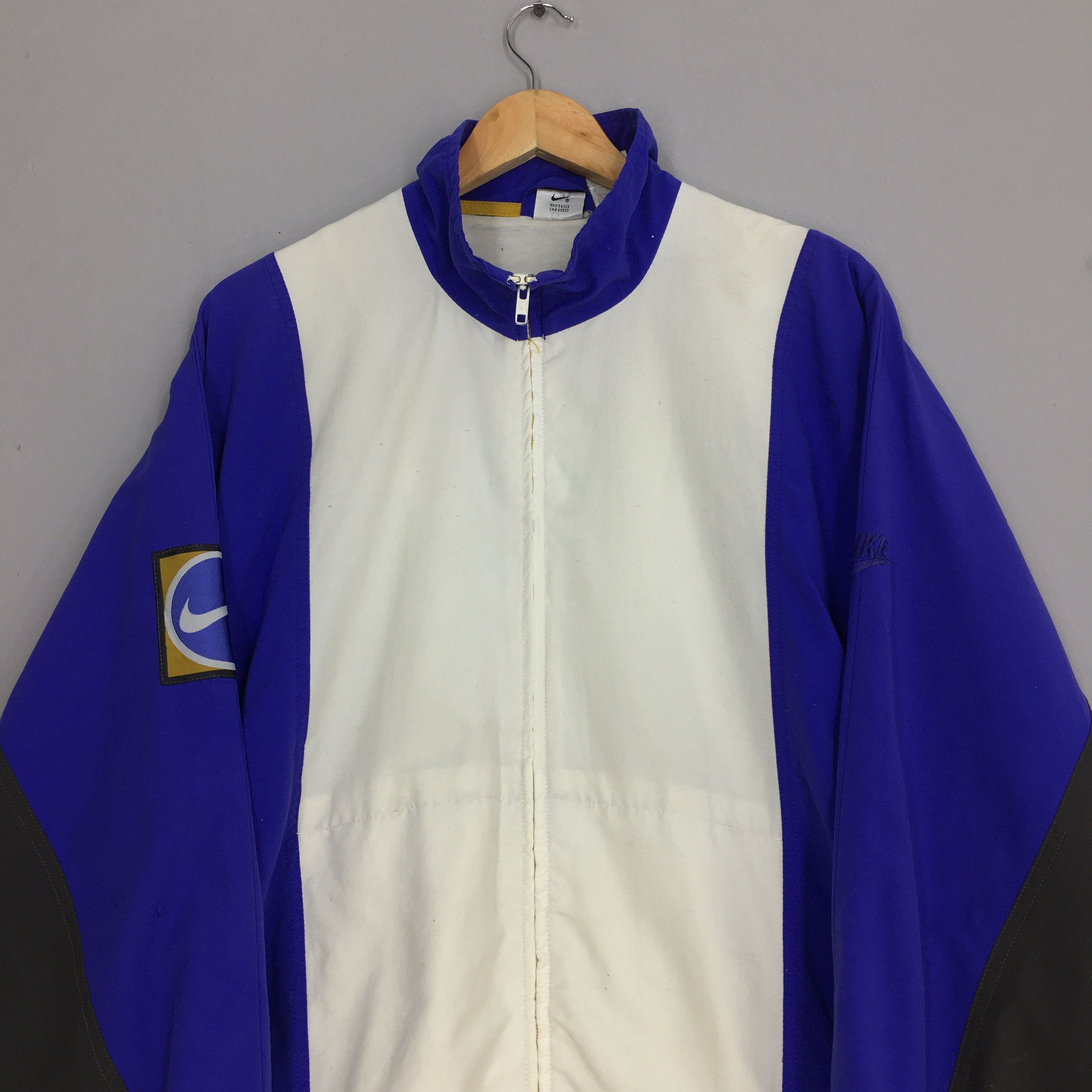 Nike Vintage 90's Nike Challenge Court Windbreaker Jacket Medium Size US M / EU 48-50 / 2 - 2 Thumbnail
