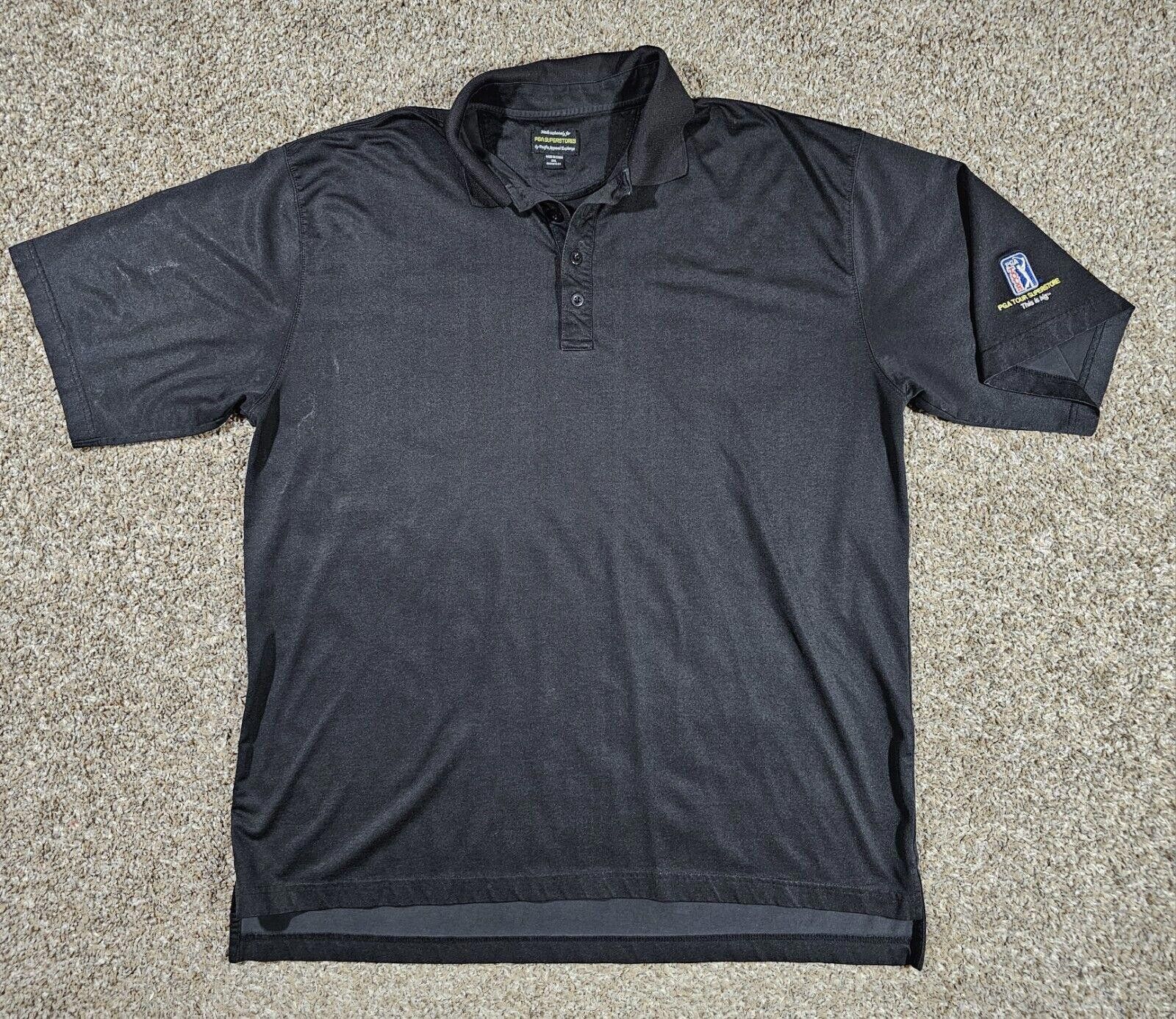 PGA Tour pga tour superstore golf polo black 2XL Iron Burns Size US XXL / EU 58 / 5 - 1 Thumbnail
