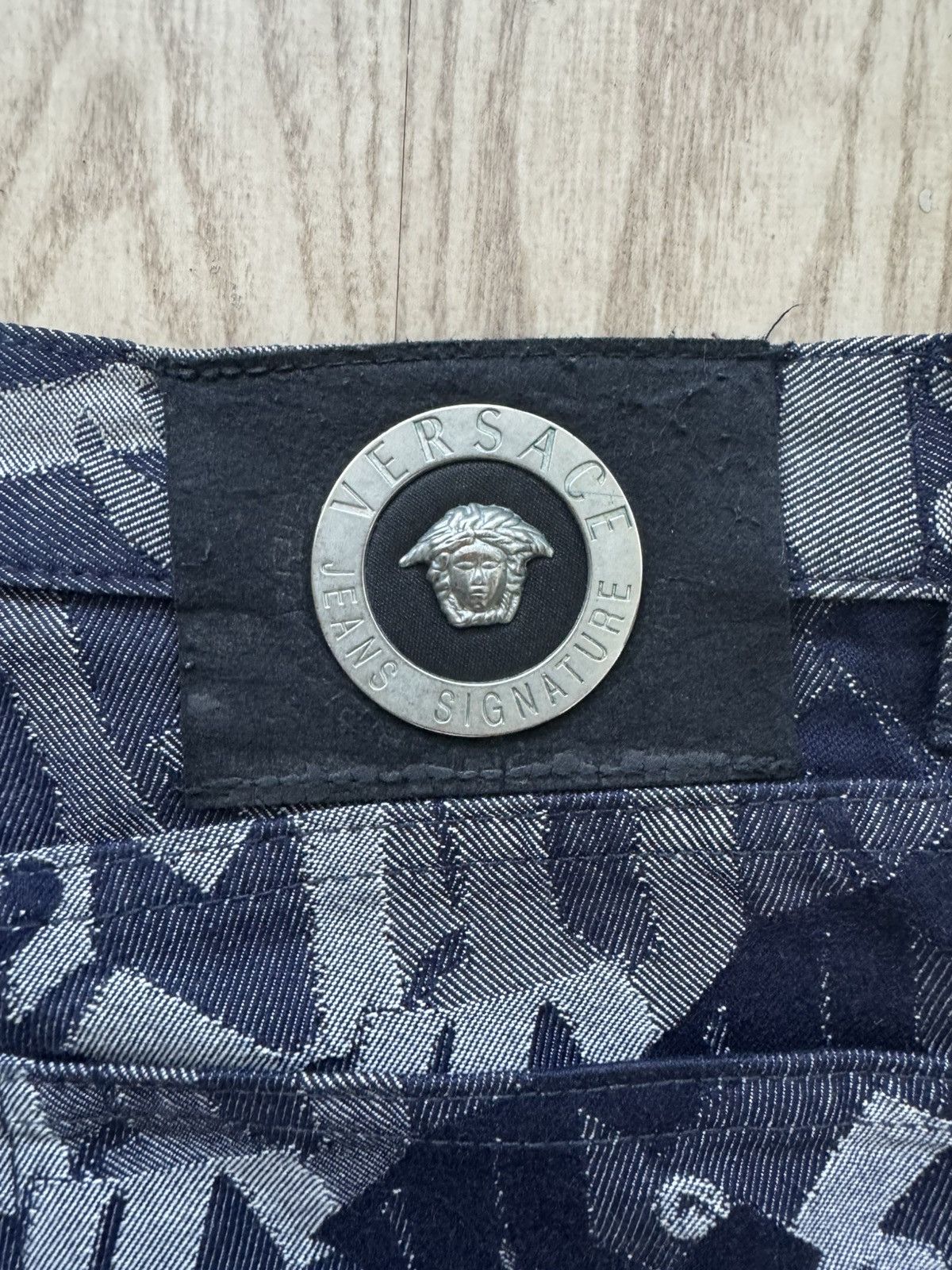 Versace Jeans Couture Versace Signature Letter Jeans Size US 30 / EU 46 - 4 Thumbnail
