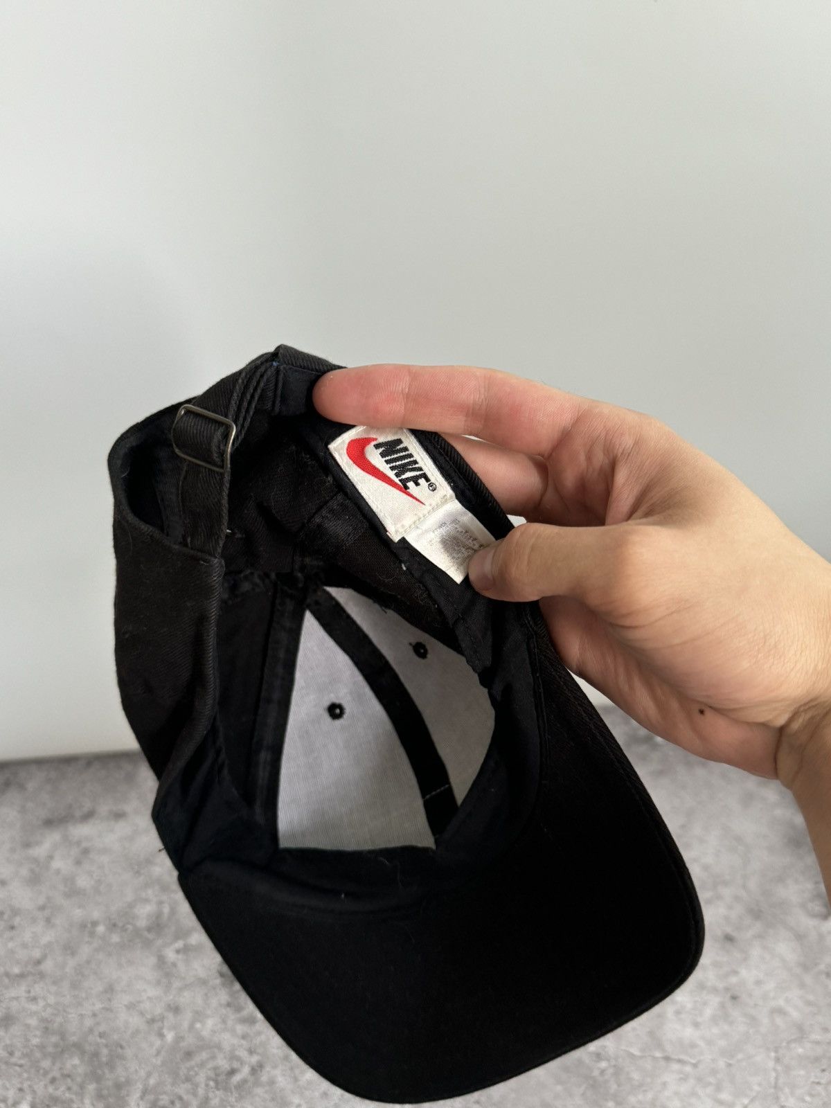 Nike × Vintage Vintage Nike Y2K faded cap hats Size ONE SIZE - 9 Thumbnail