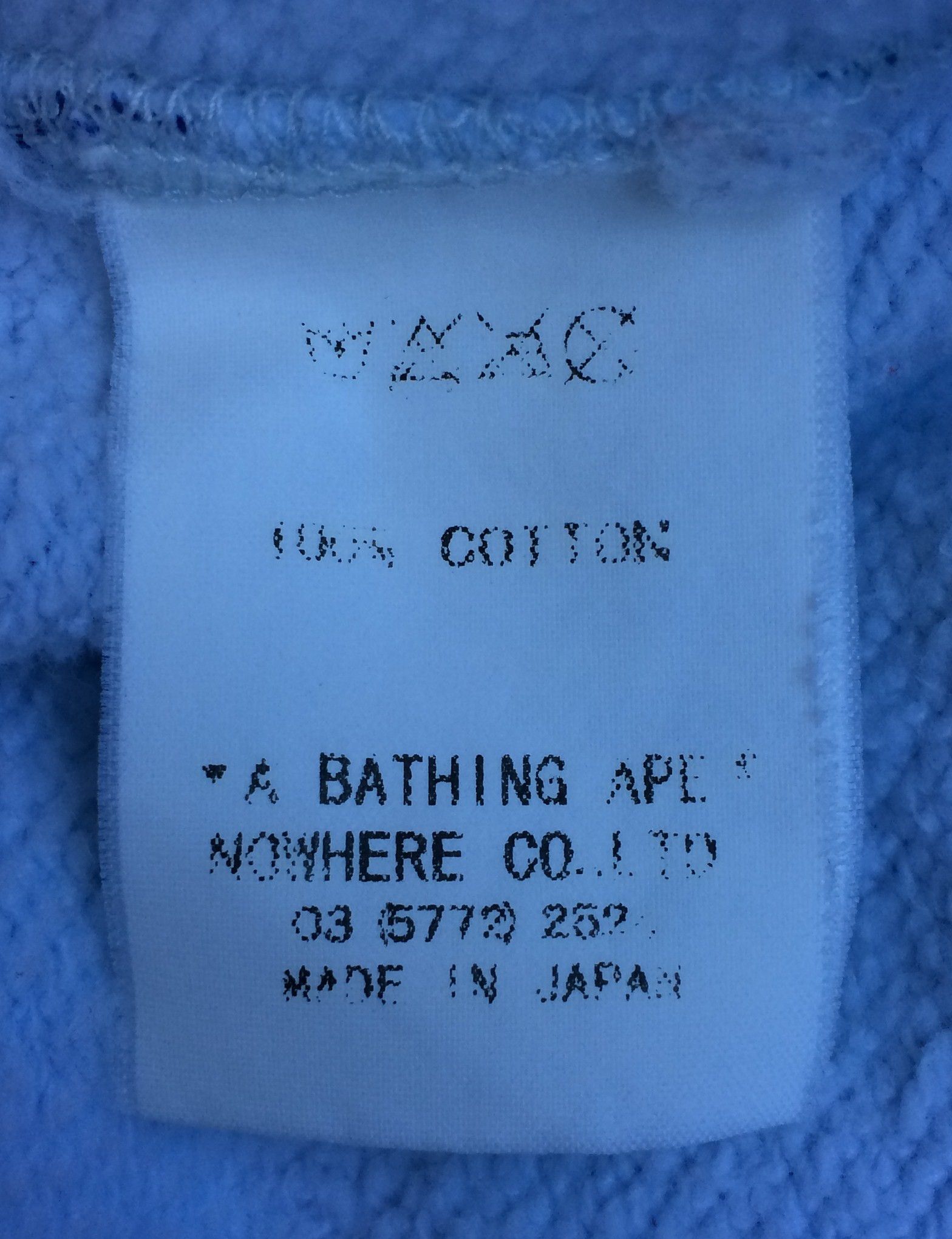 Bape F/W 2006 Bape Baby Milo Blue Camo Full Zip Hoodie Size US M / EU 48-50 / 2 - 10 Thumbnail