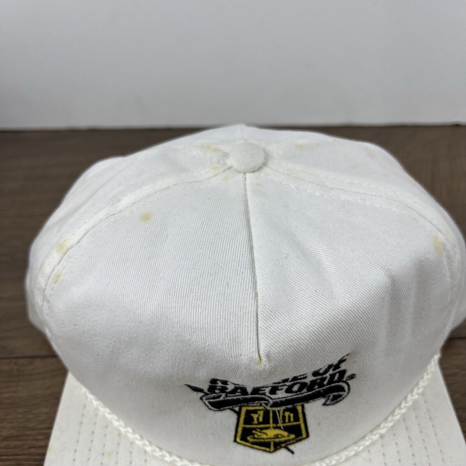 Other House of Raeford Hat Snapback Hat White Hat Adjustable White Size ONE SIZE - 9 Thumbnail
