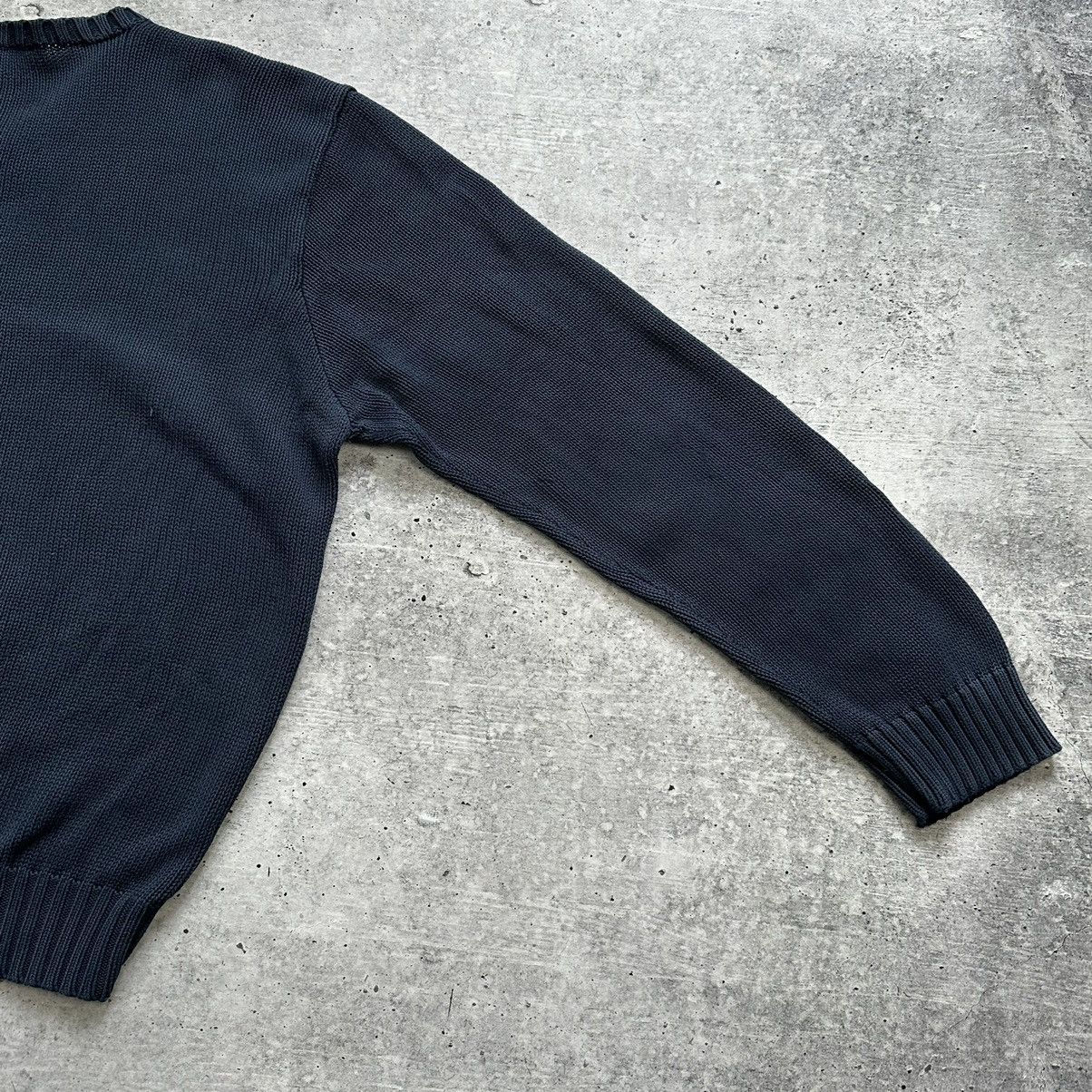 Vintage Vintage Polo Ralph Lauren Knitted Sweater Navy Blue Men’s Size US XL / EU 56 / 4 - 12 Thumbnail
