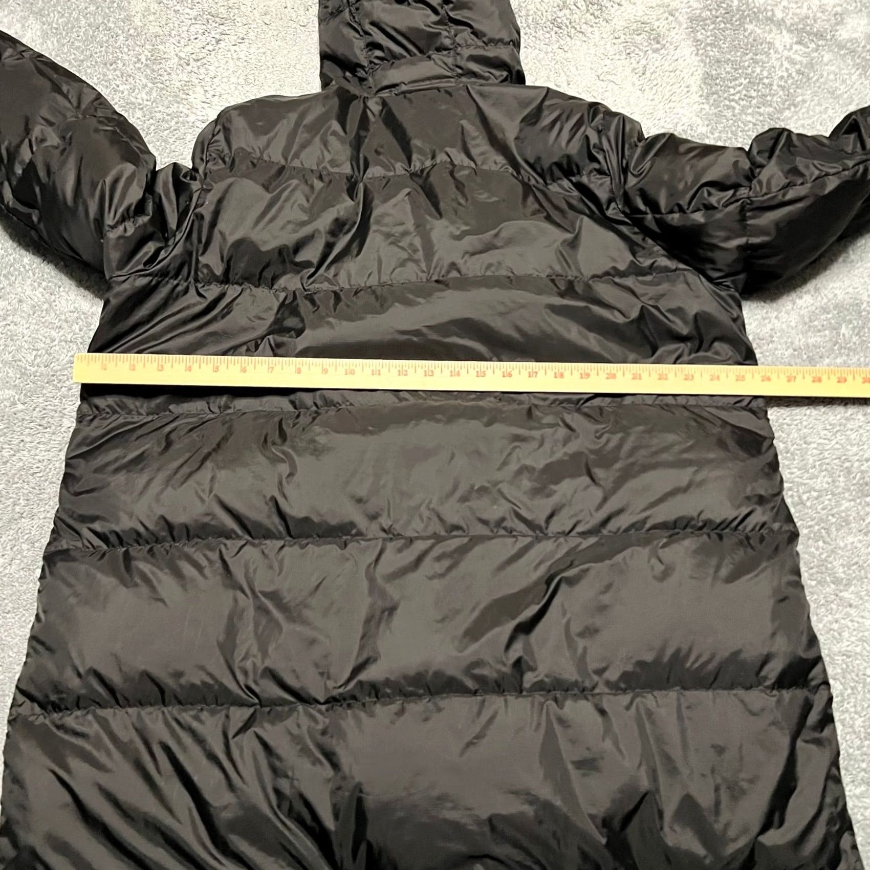 Lands' End Lands' End Coat Womens Plus 2XL Black Hooded Parka Snap Long Puffer Jacket Size XXL / US 16-18 / IT 52-54 - 6 Thumbnail
