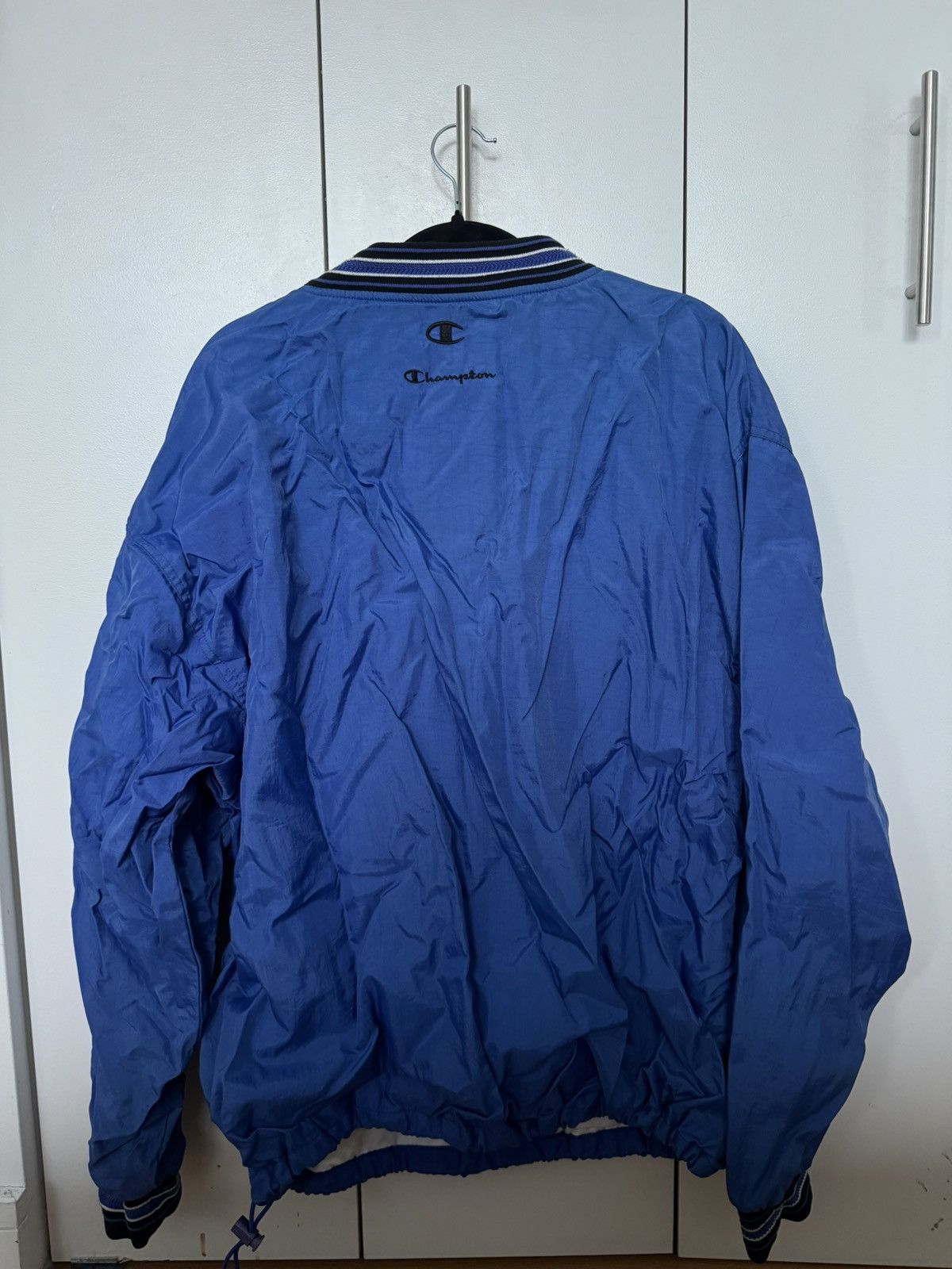 Champion Champion vintage blue windbreaker Size US XL / EU 56 / 4 - 2 Thumbnail