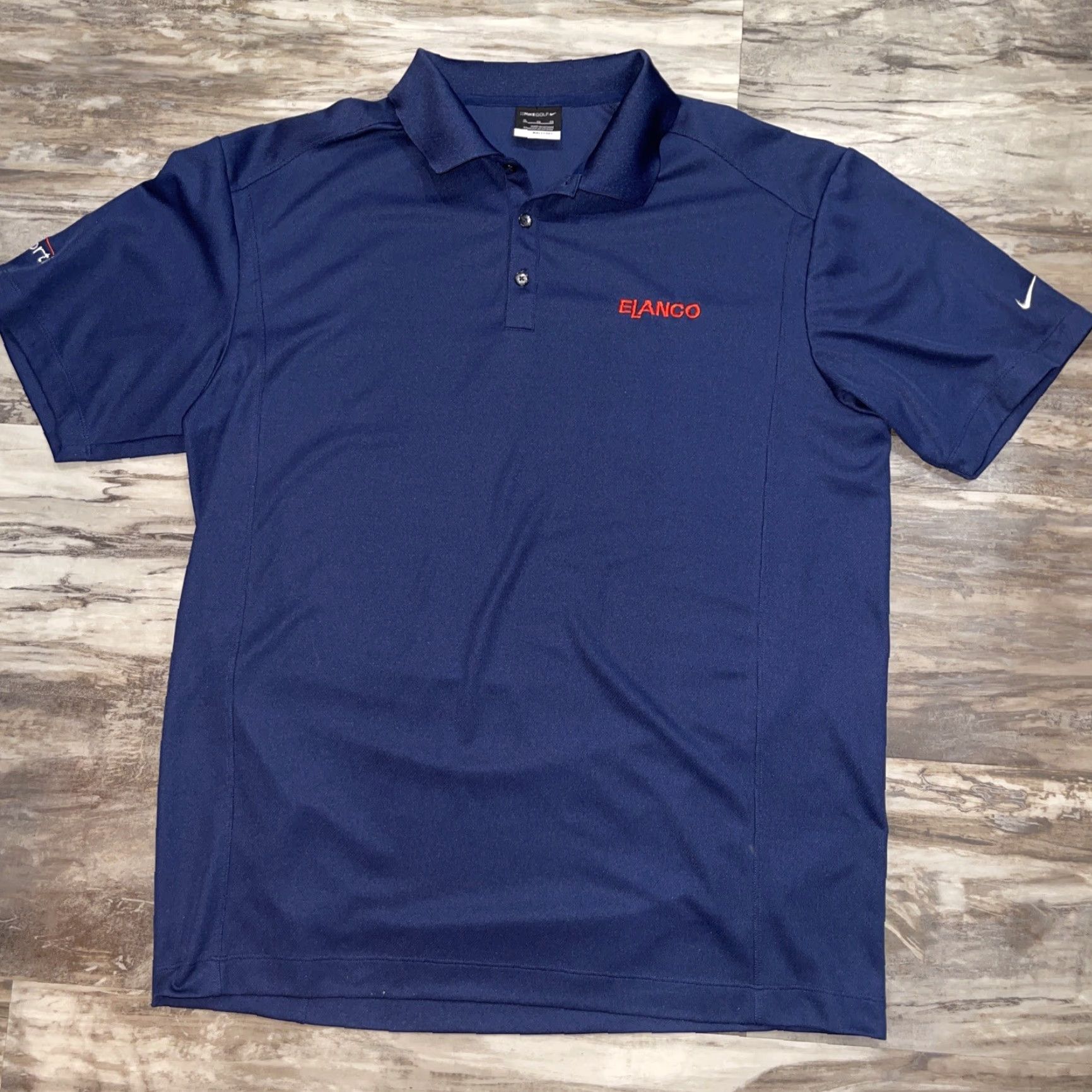 Nike Nike Golf Polo Shirt Men XL Navy Blue Embroidered Comfortis Fit Dry Polo Shirt Golf Men’s XL Navy Blue Nike Golf Size US XL / EU 56 / 4 - 2 Thumbnail