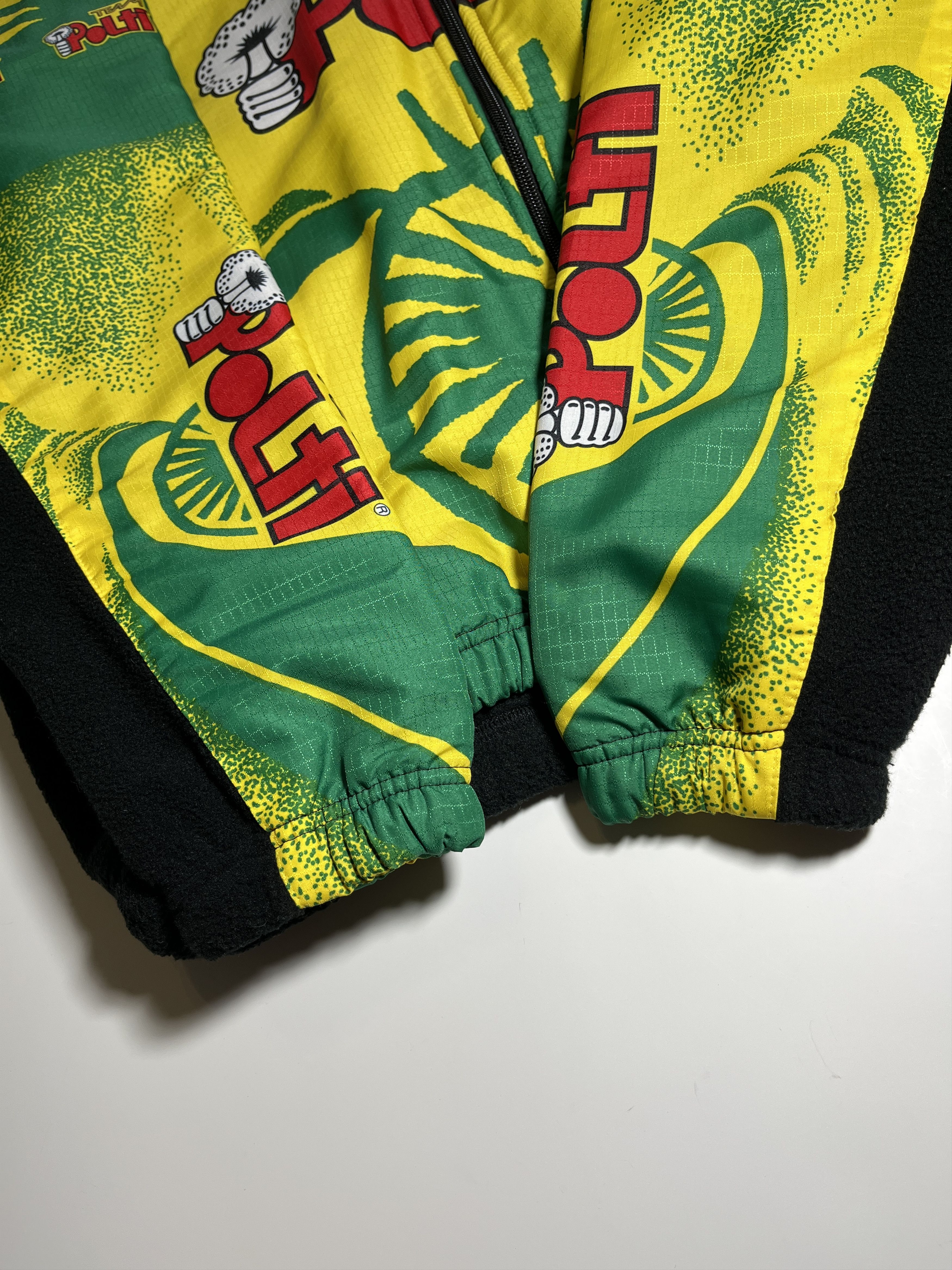Vintage Vintage SMS Santini Polti Team Cycling Fleece Jacket Size US XXL / EU 58 / 5 - 10 Thumbnail