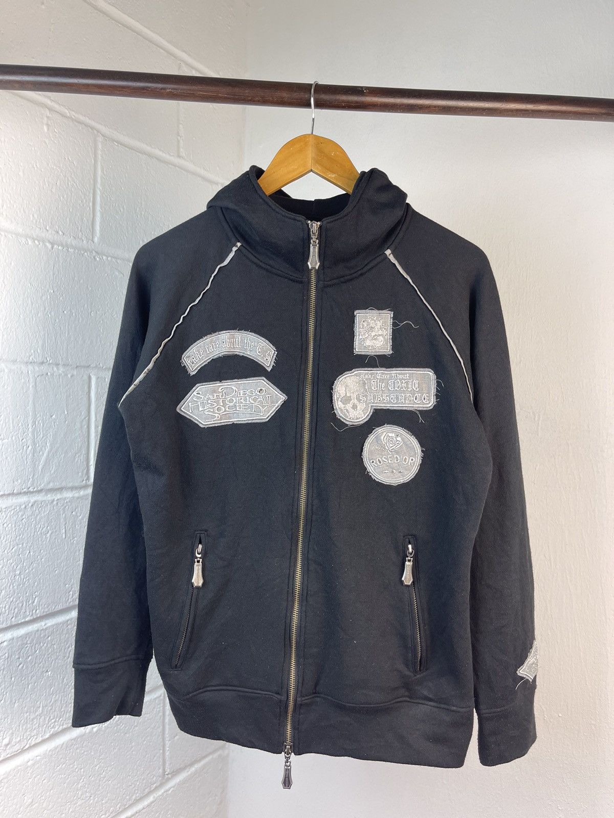 If Six Was Nine × In The Attic × Le Grande Bleu (L.G.B.) In The attic Zip Patches Hoodie Size US M / EU 48-50 / 2 - 4 Thumbnail