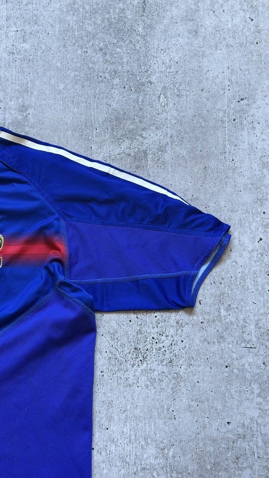 Adidas 2004 Adidas France National Team Vintage Soccer Jersey Size US L / EU 52-54 / 3 - 2 Thumbnail