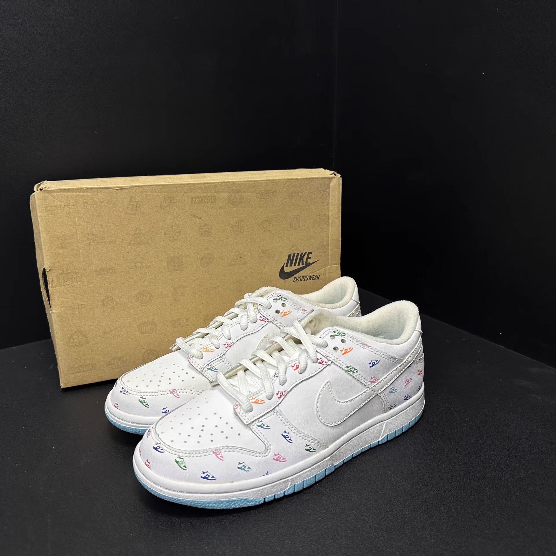 Nike Nike Dunk Low Wishing Well Ｑ20 Size US 5.5 / EU 38 - 1 Thumbnail