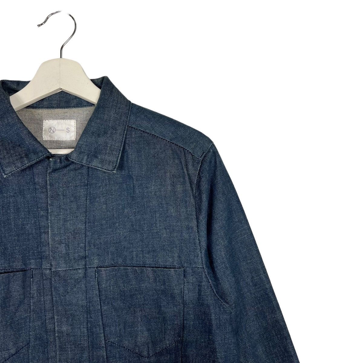 Japanese Brand 🔥 NORTH PRODUCTION DENIM BLOUSON JACKET MADE IN JAPAN Size US M / EU 48-50 / 2 - 6 Thumbnail