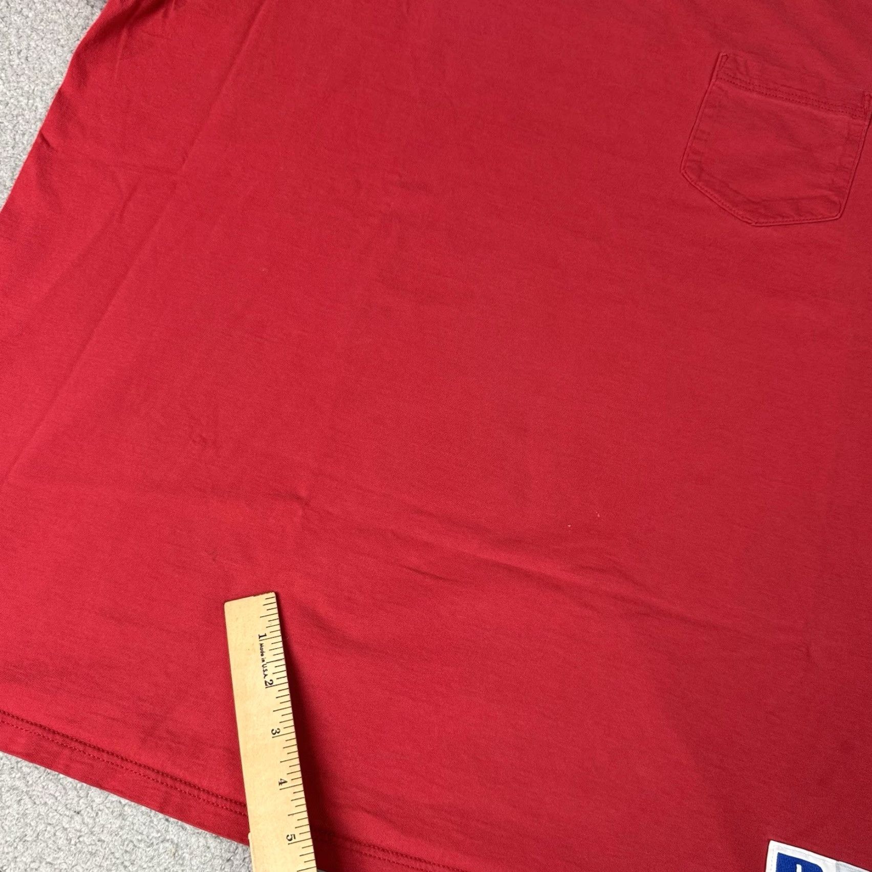 Russell Athletic VINTAGE Russell Athletic T Shirt Adult 2XL Red Logo 90s USA Cotton Shirt Mens Size US XXL / EU 58 / 5 - 7 Thumbnail