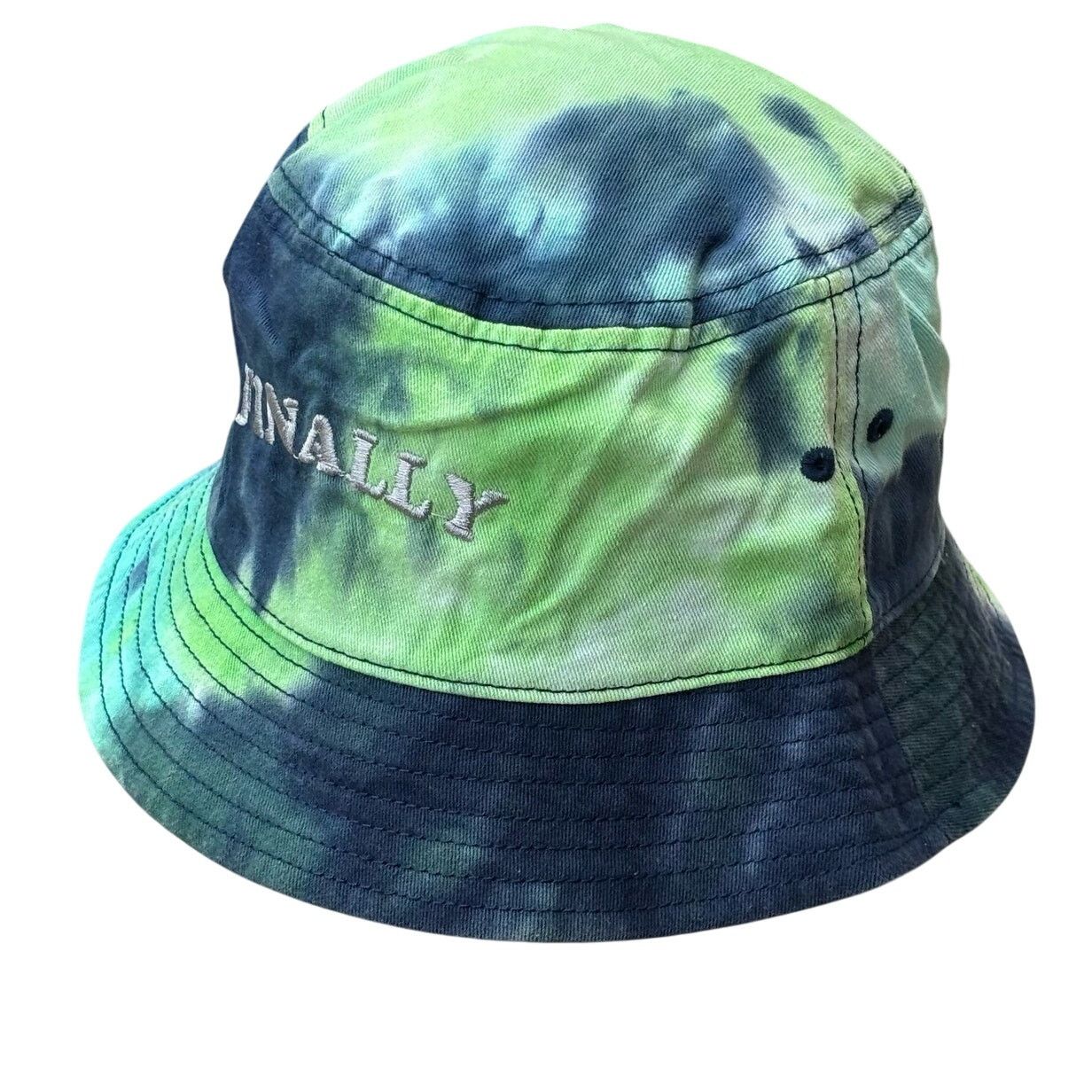 Other Green Tie Dye Finally Bucket Hat Size ONE SIZE - 3 Thumbnail