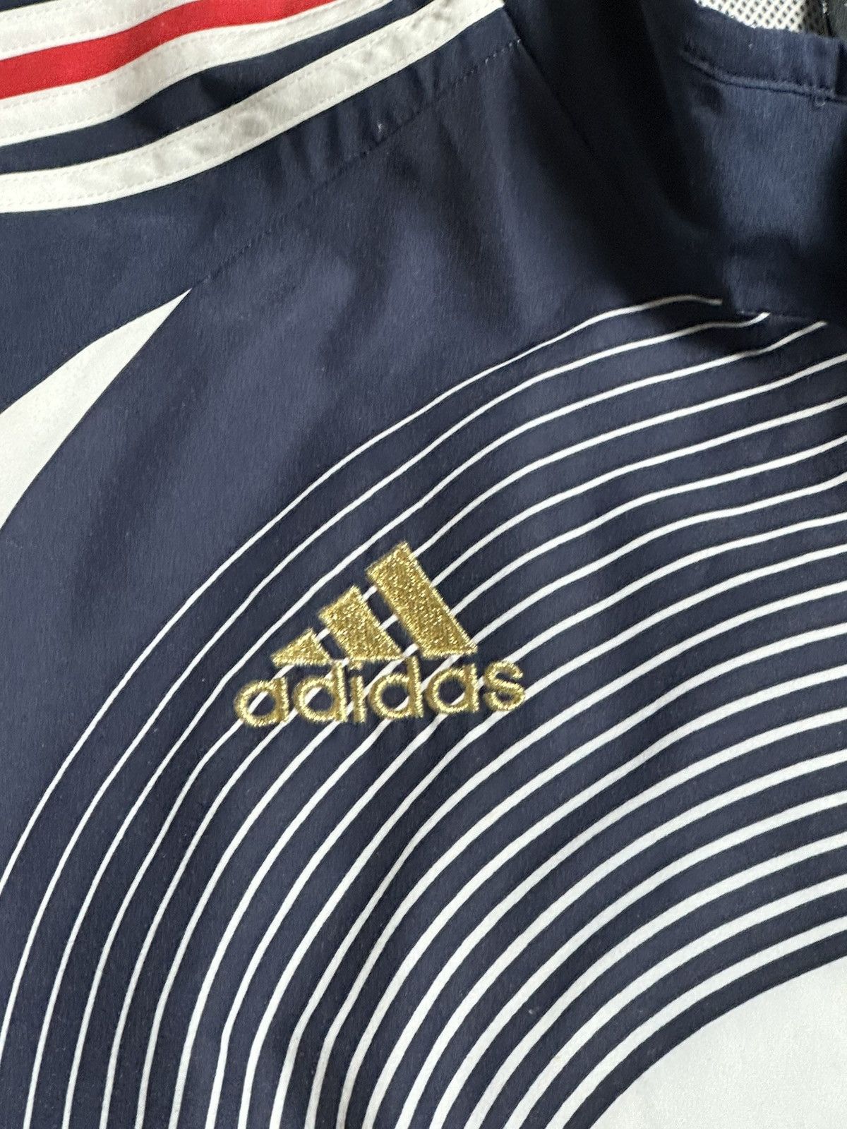 Adidas Vintage Adidas 2006 France World Cup Warm Jacket Football Size US XXL / EU 58 / 5 - 4 Thumbnail