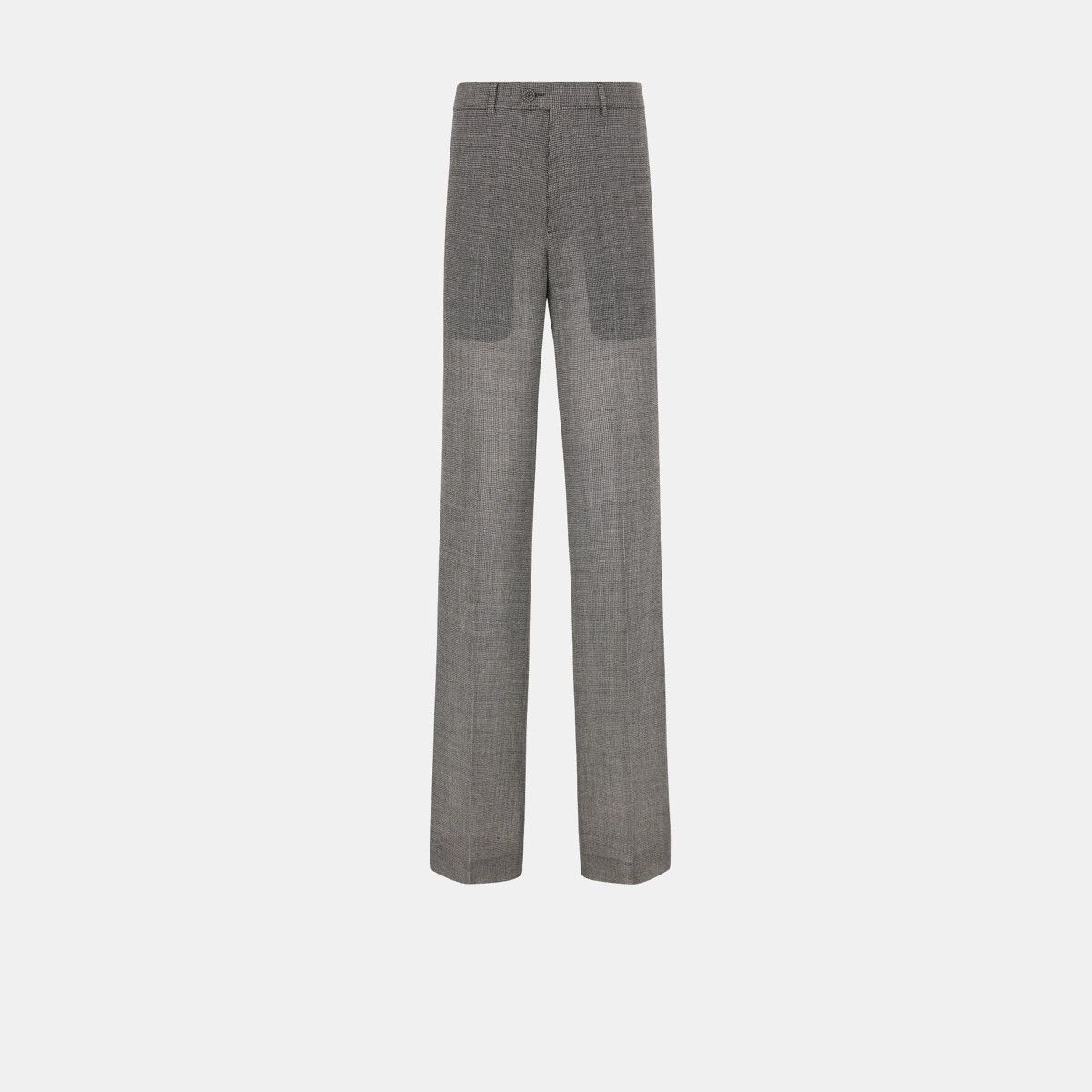 o1bcso1str0524 Pants in Black & White