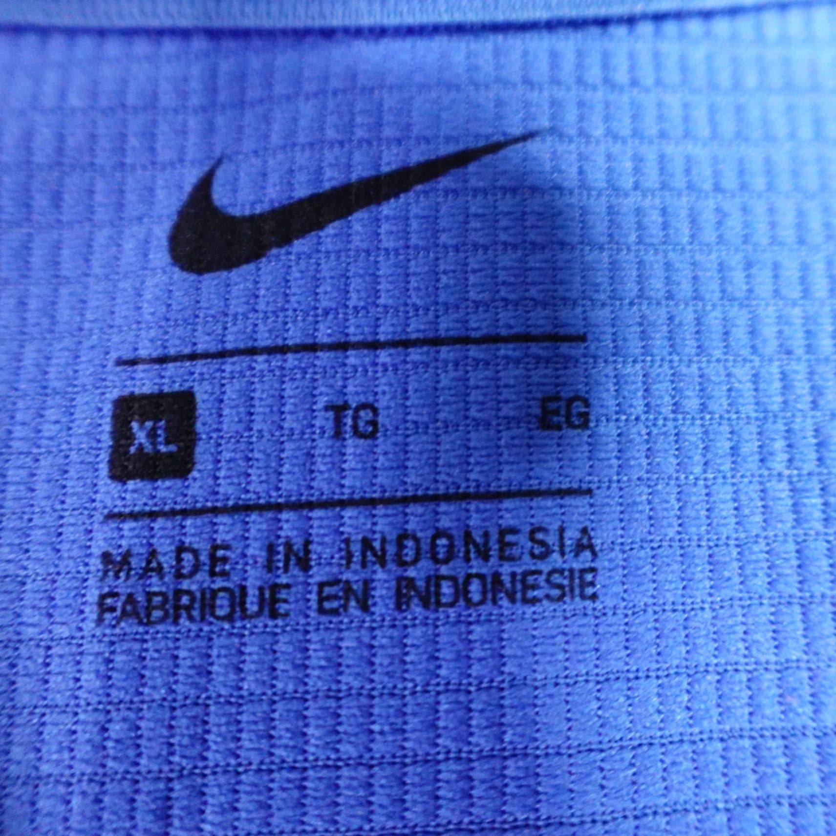Nike Nike Polo Shirt XL Blue Embroidered Old Mill Patriots Football Polo Shirt Mens XL Blue Embroidered Nike Golf Dri-Fit Short Sleeve Button Collar Size US XL / EU 56 / 4 - 3 Thumbnail