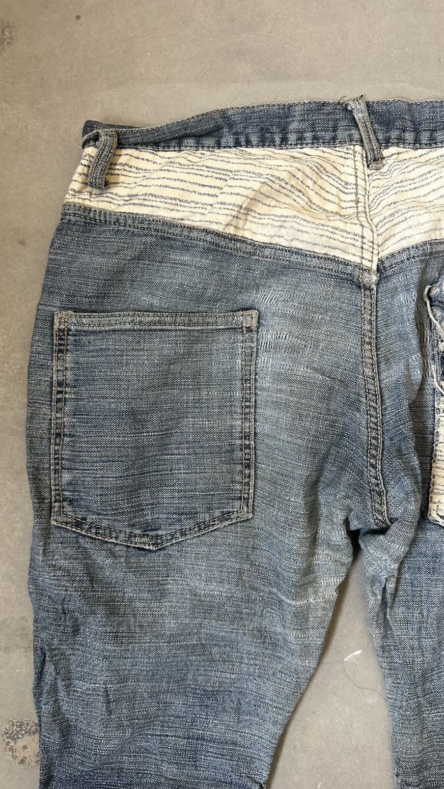 Japanese Brand WILD KHAKIS DISTRESSED DENIM PANT Size US 34 / EU 50 - 13 Thumbnail