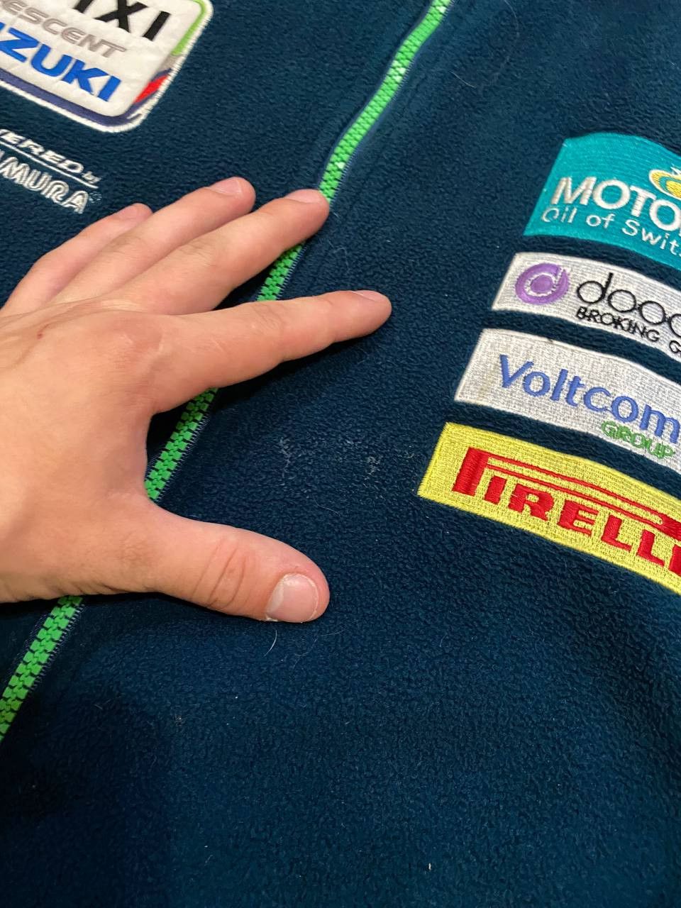 Vintage Y2K Sweatshirt SUZUKi Superbike team vintage motorex Size US XS / EU 42 / 0 - 14 Thumbnail